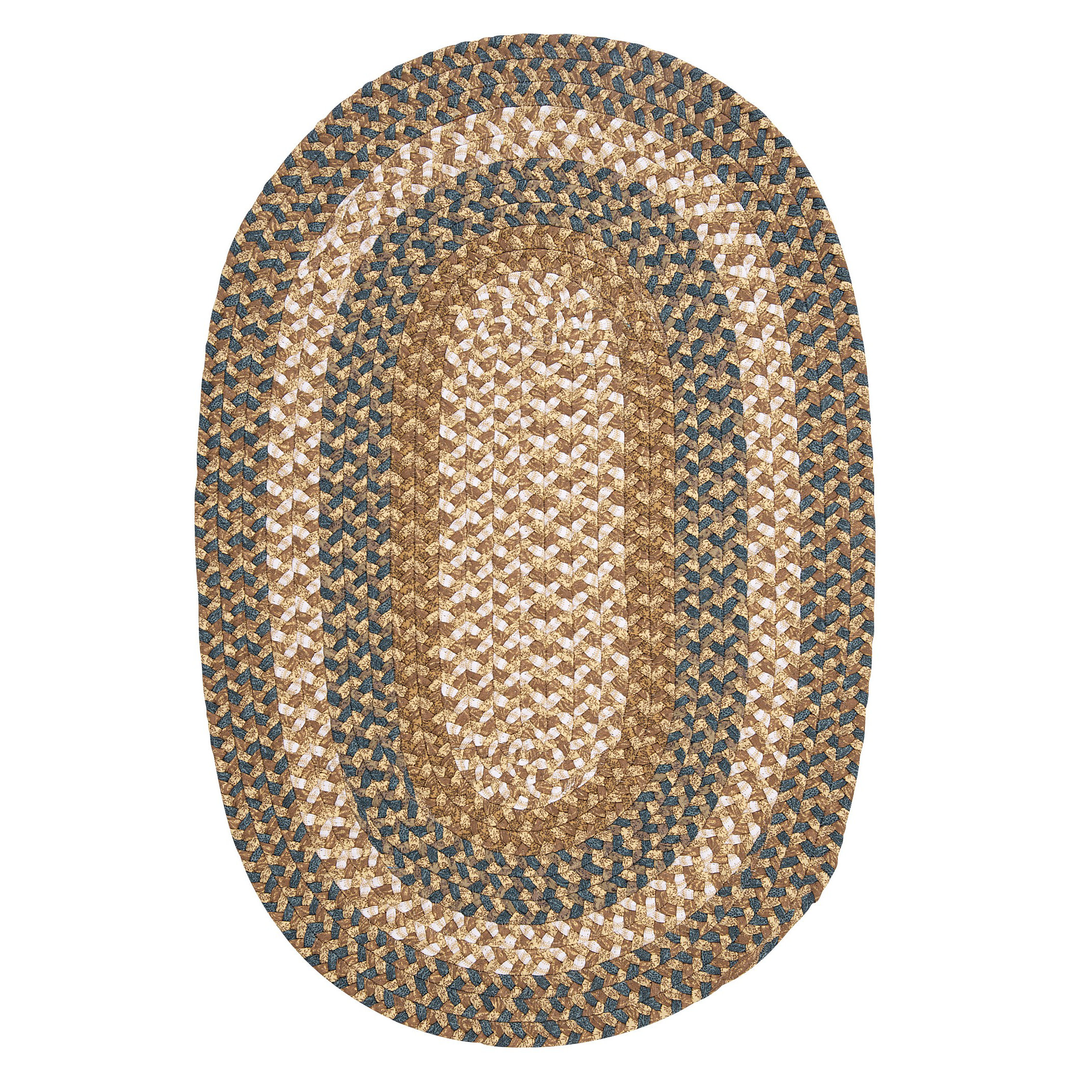 Colonial Mills Fabric Multi Blue/Beige Area Rug Wayfair