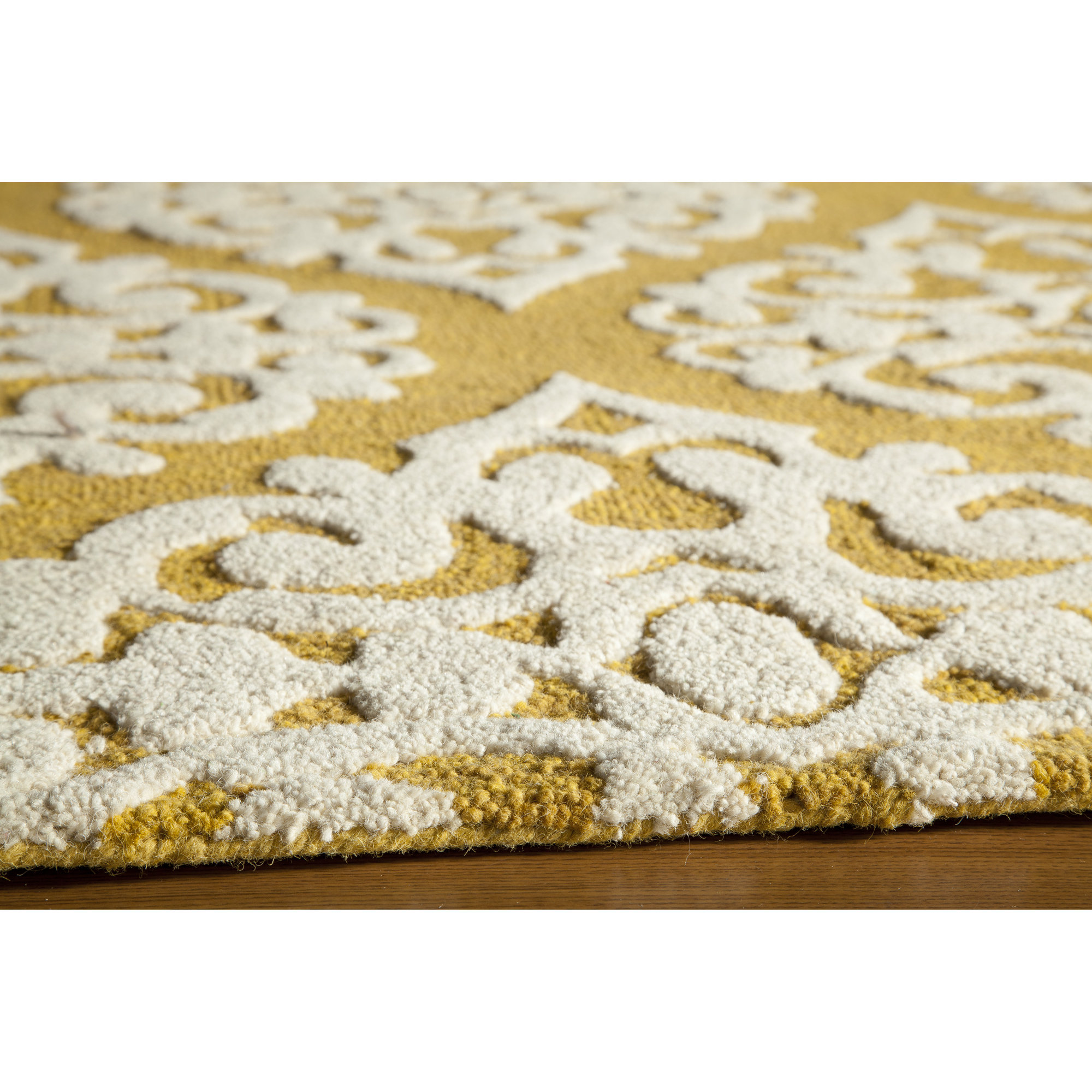 Momeni Dunes Gold Area Rug & Reviews Wayfair