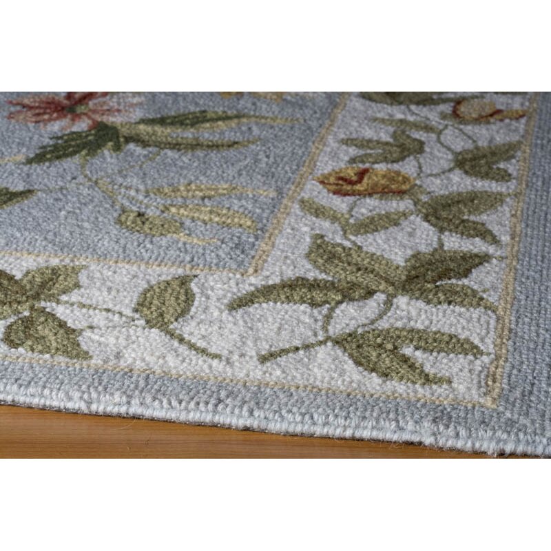 Momeni Spencer Blue Country/Floral Rug & Reviews | Wayfair