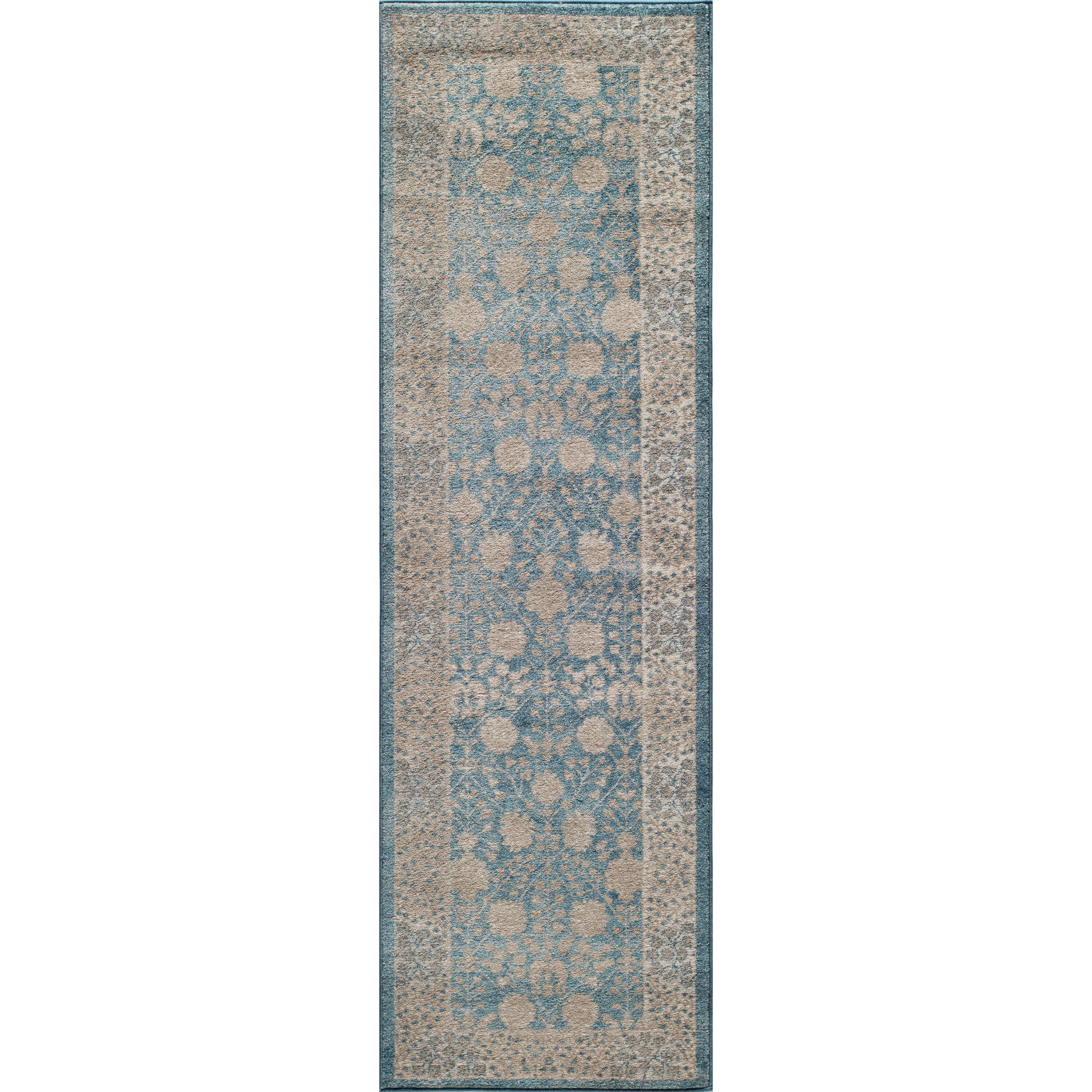 Momeni Kerman Blue Area Rug & Reviews | Wayfair