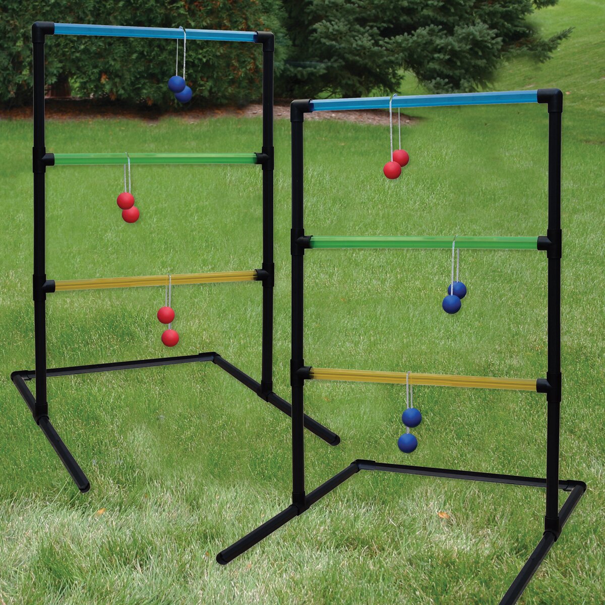 Triumph Sports Usa Beginner Transparent 15 Piece Ladder Toss Set