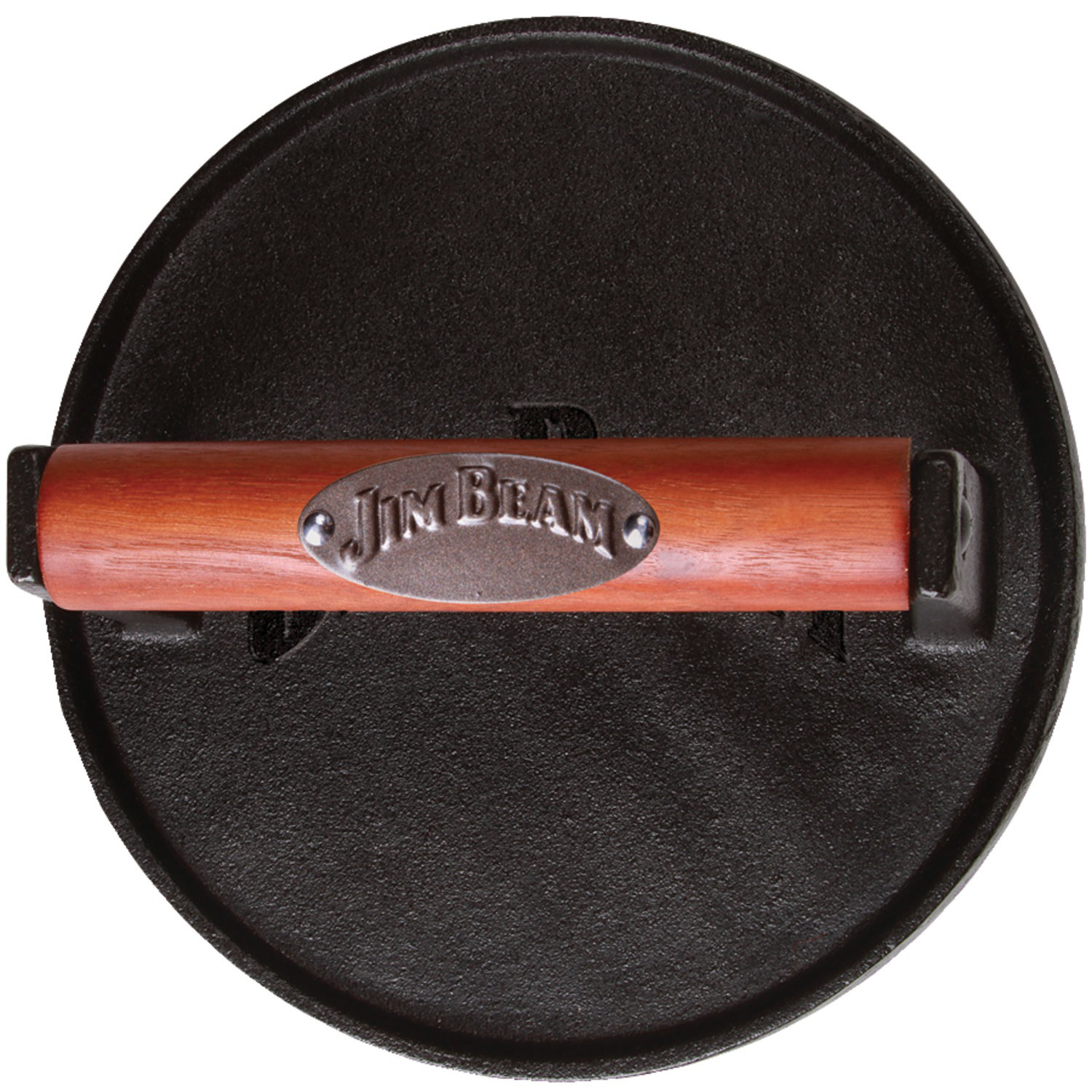 Jim Beam Cast Iron Burger Press with Wood Handle | Wayfair