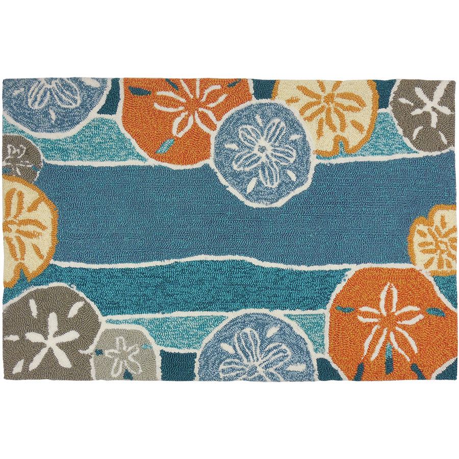 Homefires Teal Indoor/Outdoor Area Rug & Reviews Wayfair