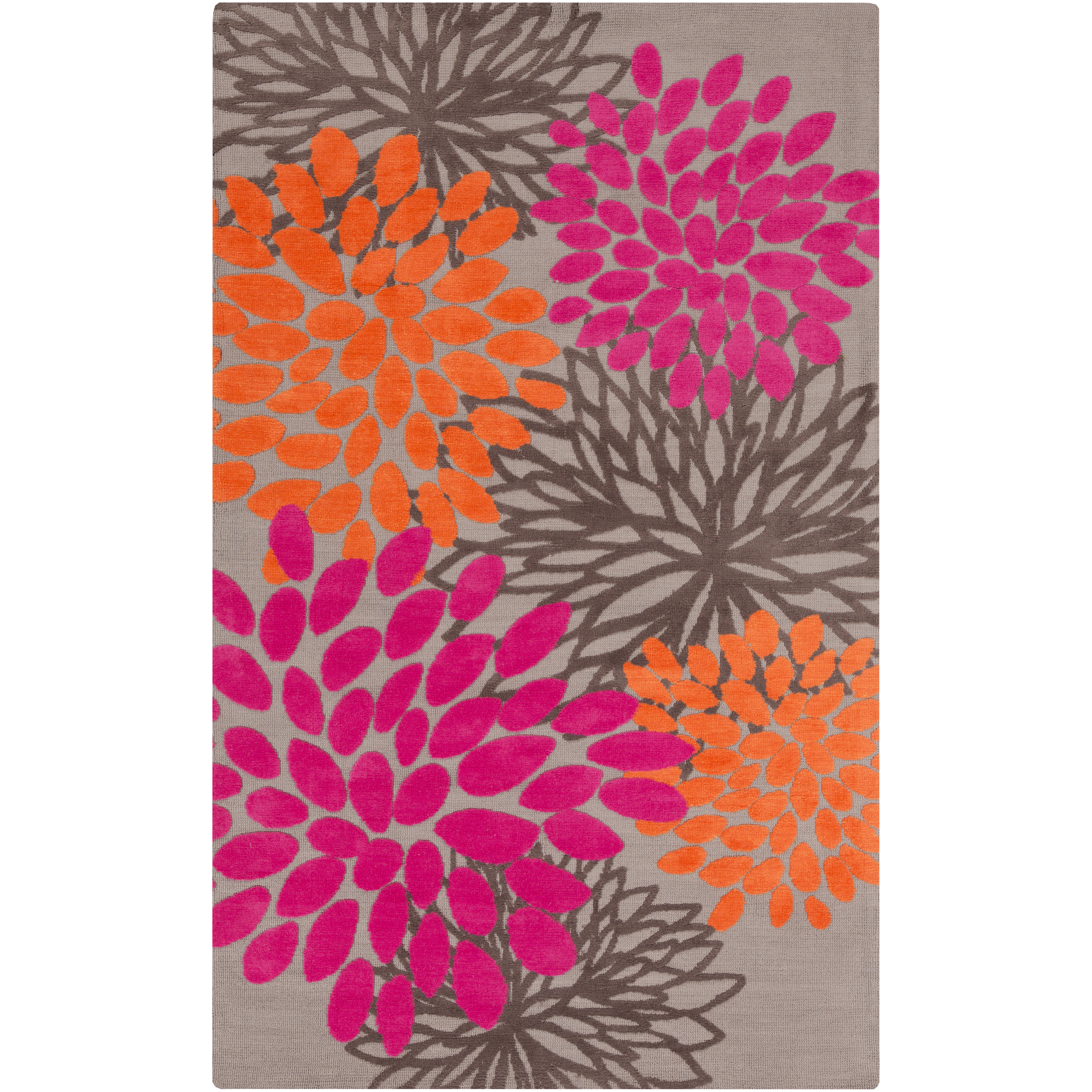 Surya Abigail Pink/Brown Area Rug & Reviews Wayfair