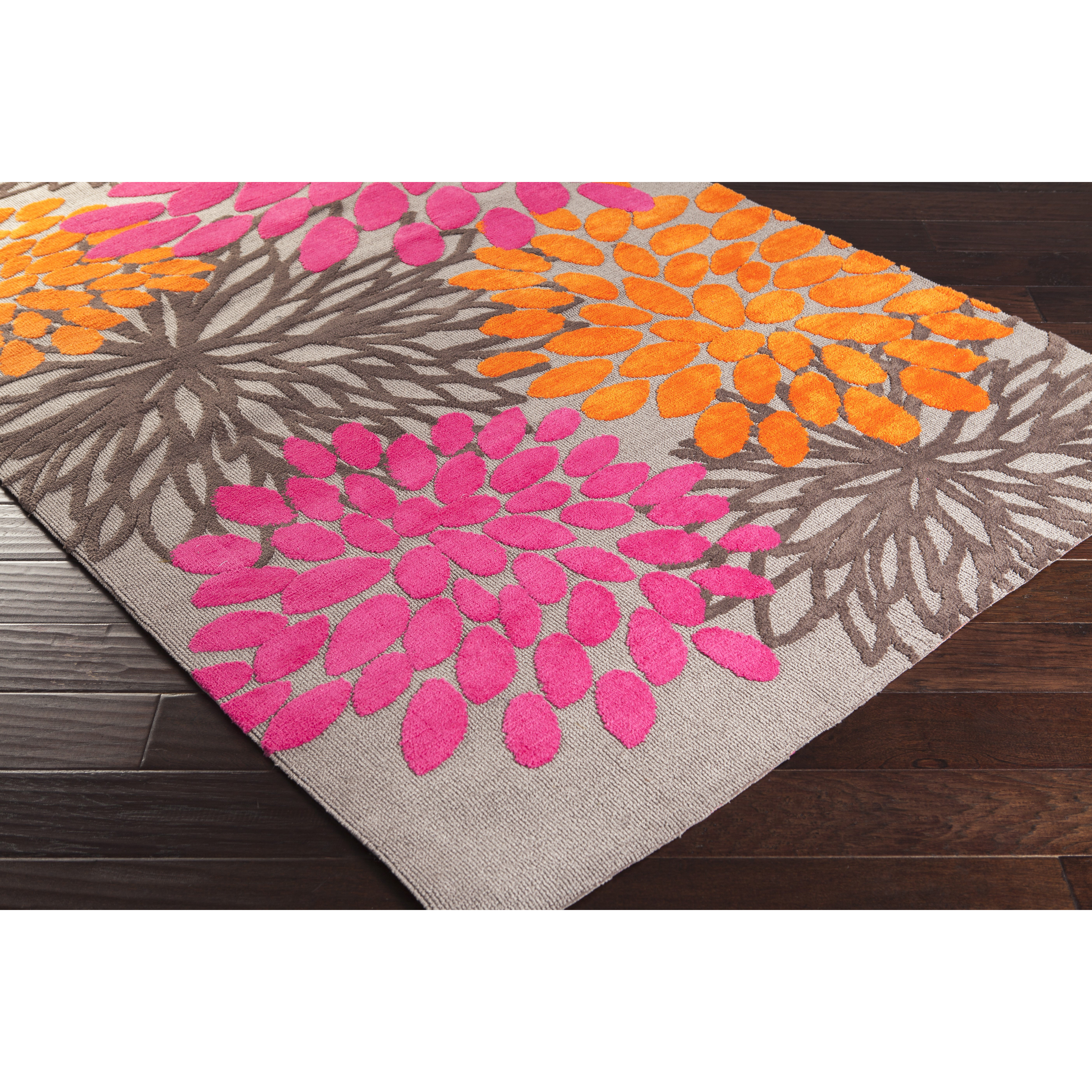 Surya Abigail Pink/Brown Area Rug & Reviews Wayfair