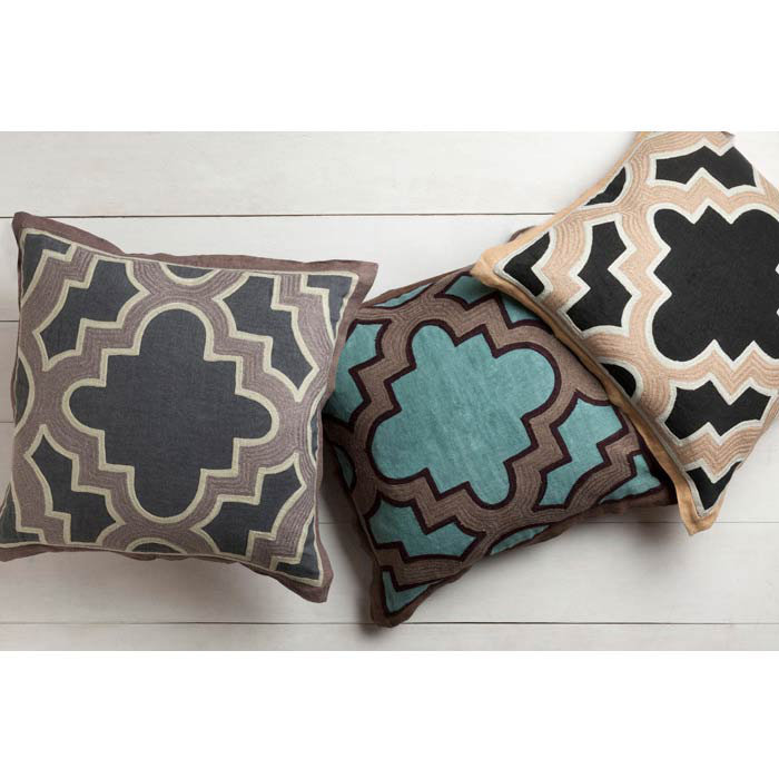 Surya Cotton Throw Pillow & Reviews Wayfair