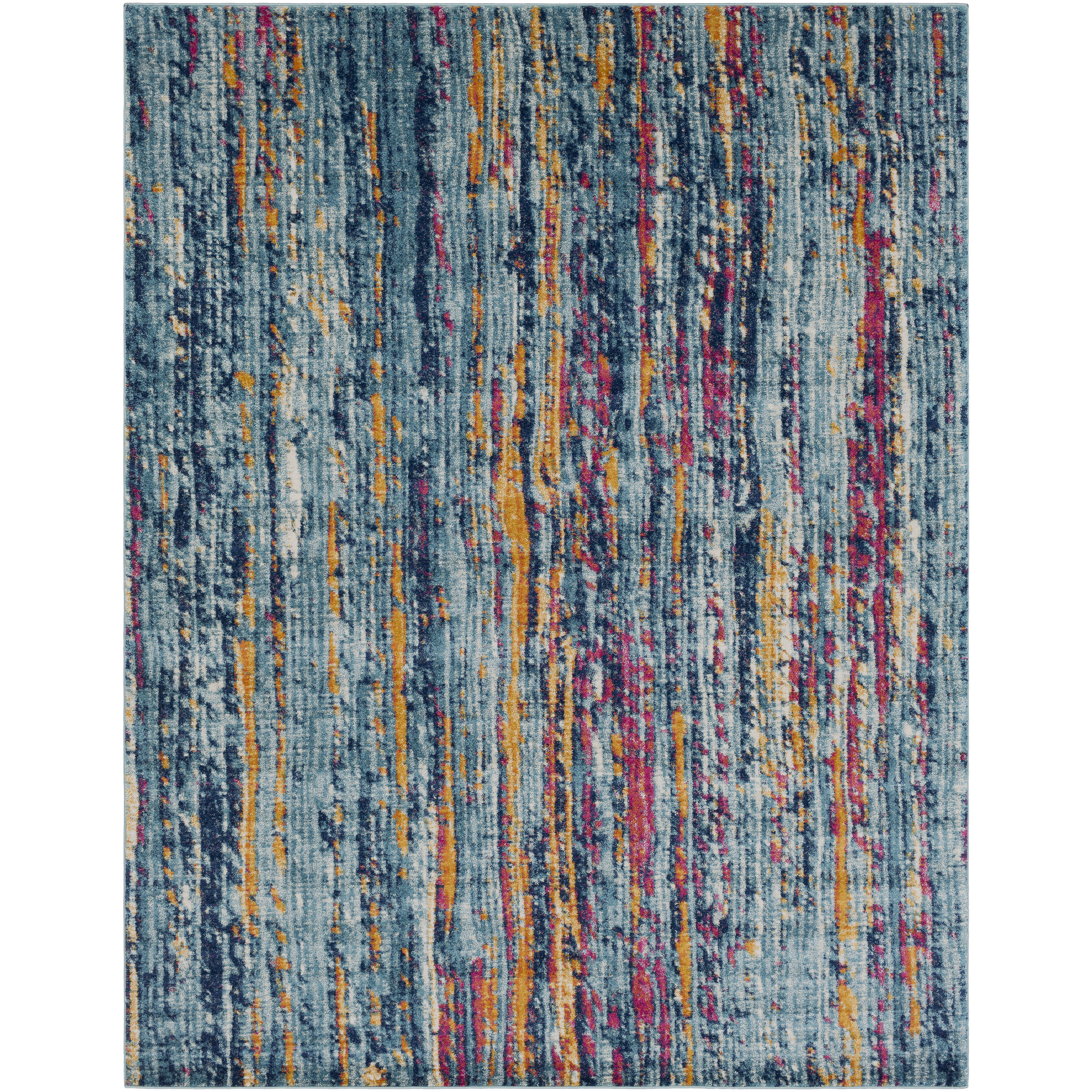 Surya Harput Blue/Orange Area Rug Wayfair