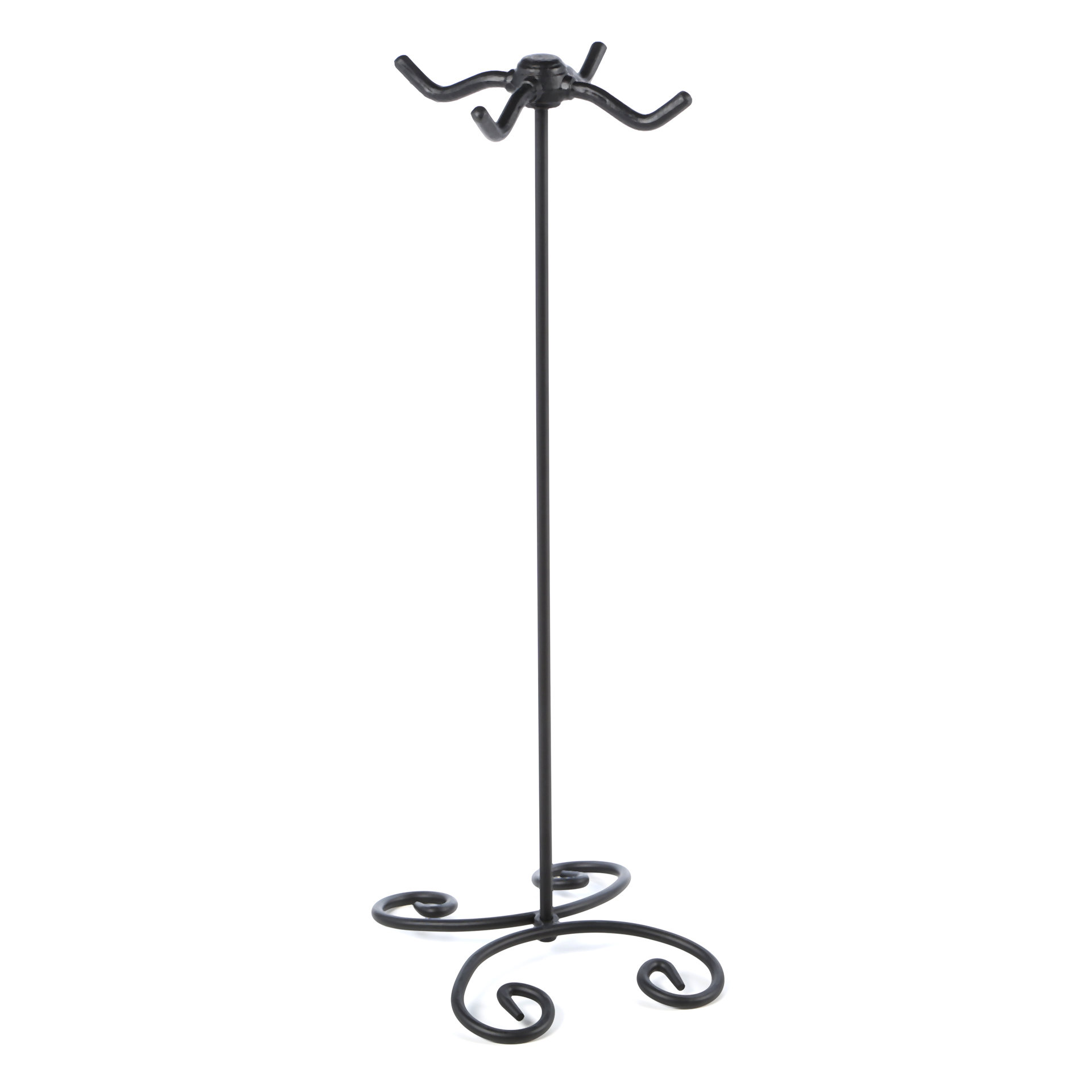 Uniflame 4 Piece Wrought Iron Ring Fireplace Tool Set With Stand