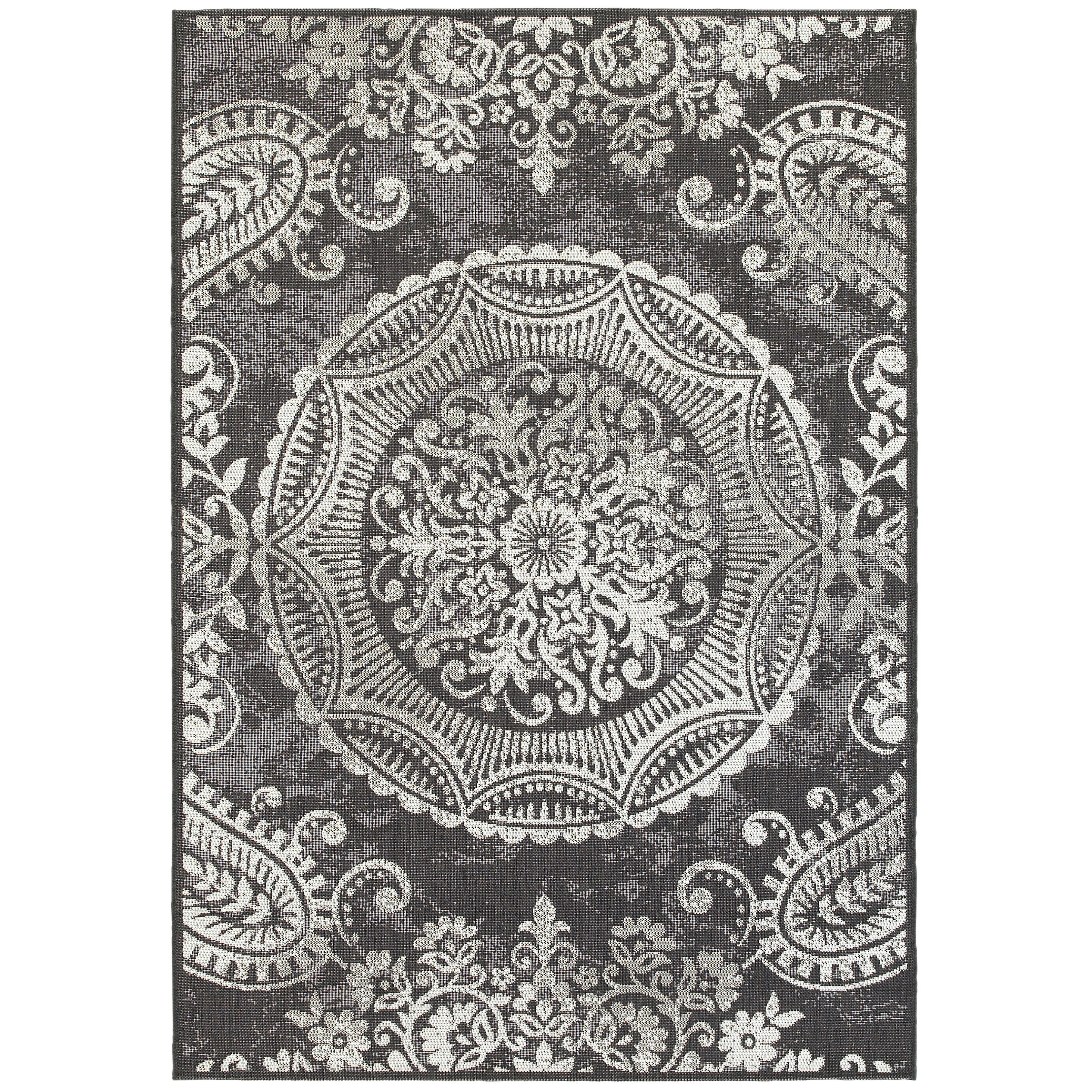 Balta Bradford Dark Gray Indoor/Outdoor Area Rug & Reviews Wayfair