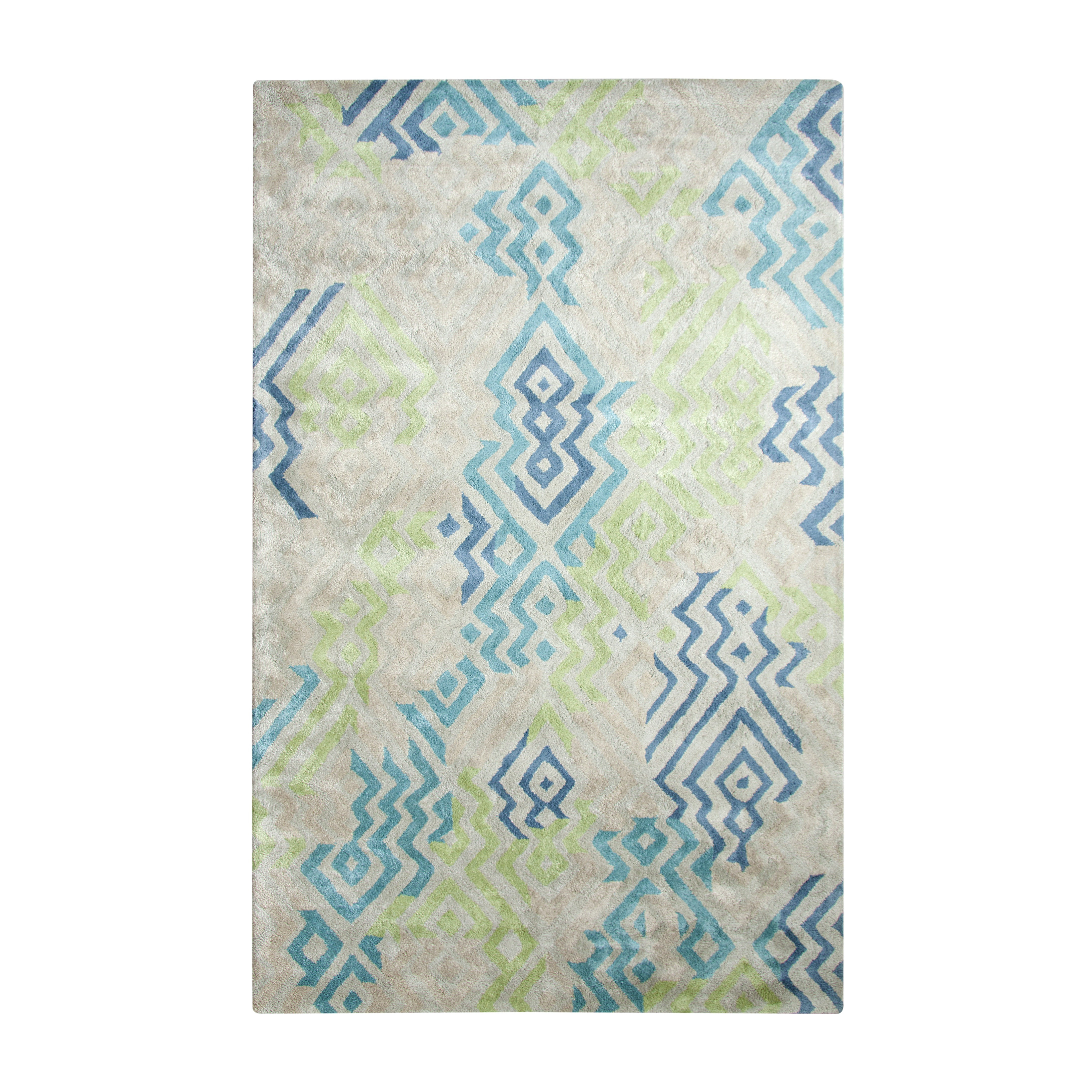 Dynamic Rugs Vogue Cream/Blue Area Rug Wayfair