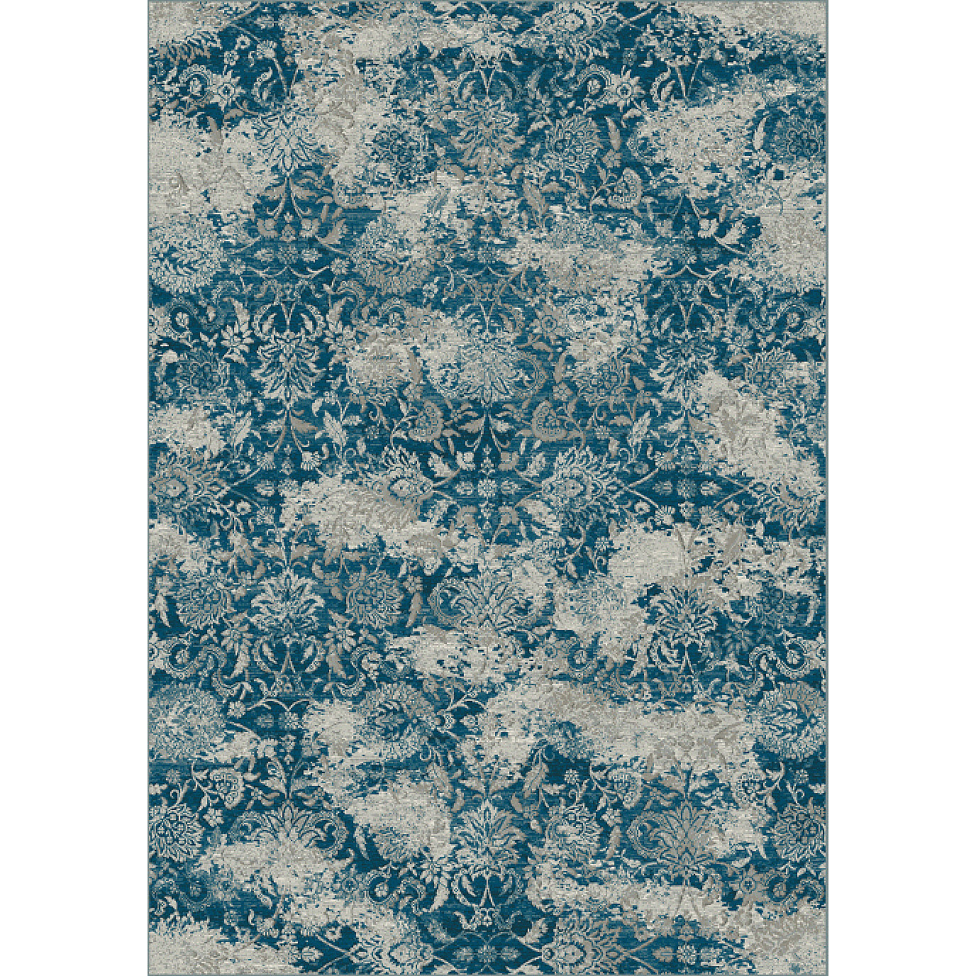 Dynamic Rugs Regal Gray/Blue Area Rug & Reviews Wayfair
