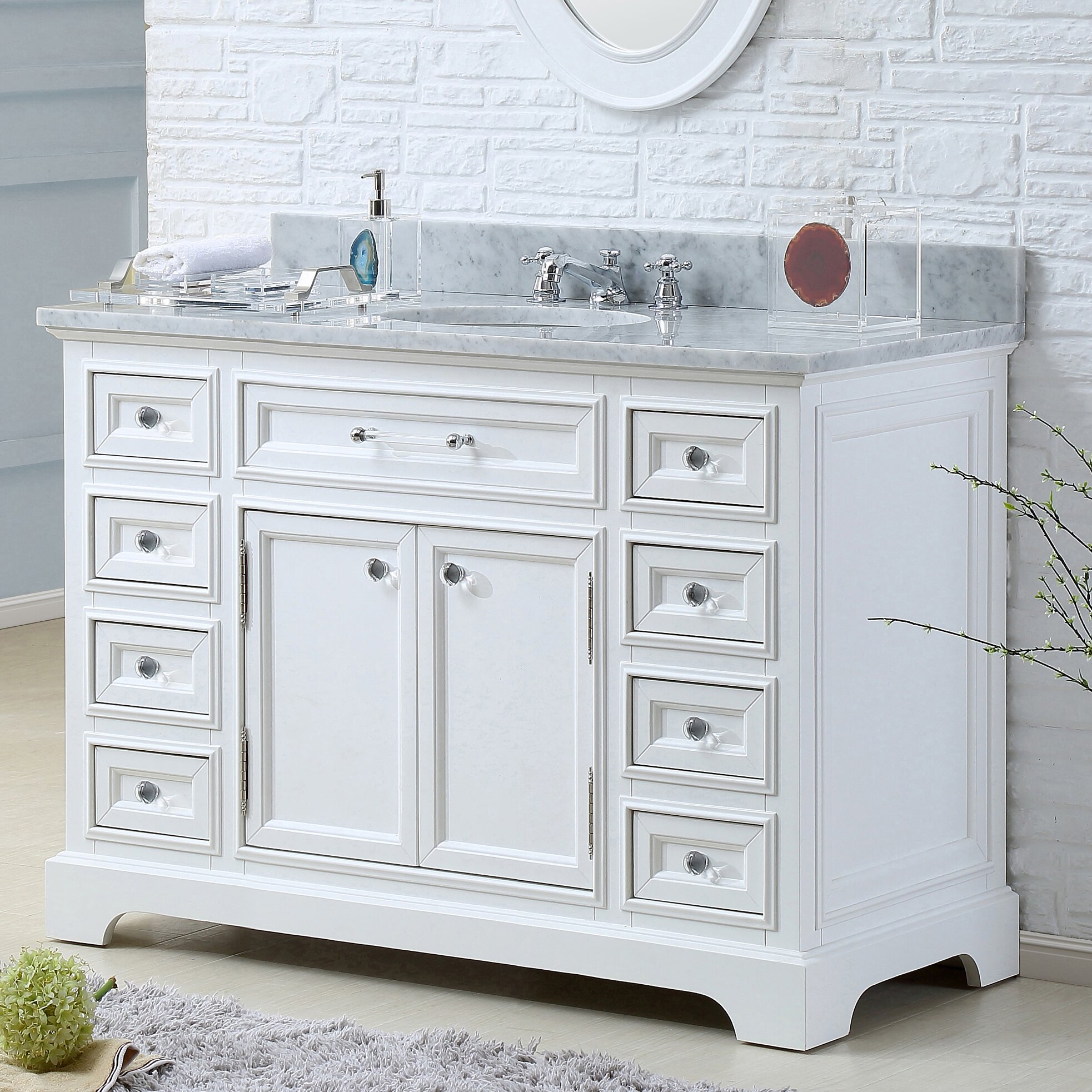 Darby Home Co Colchester 48 Single Sink Bathroom Vanity Set White   Derby%2B48%2522%2BSingle%2BSink%2BBathroom%2BVanity%2BSet 