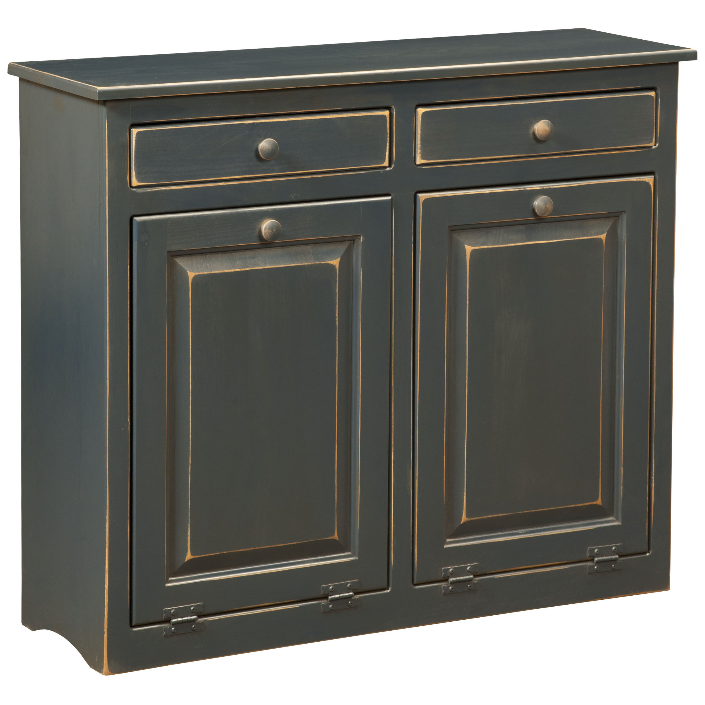 dCOR design Double Cabinet With Trash Bin | Wayfair