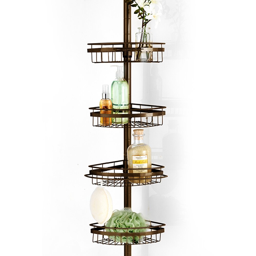 Sweet Home Collection Metal Shower Caddy & Reviews | Wayfair