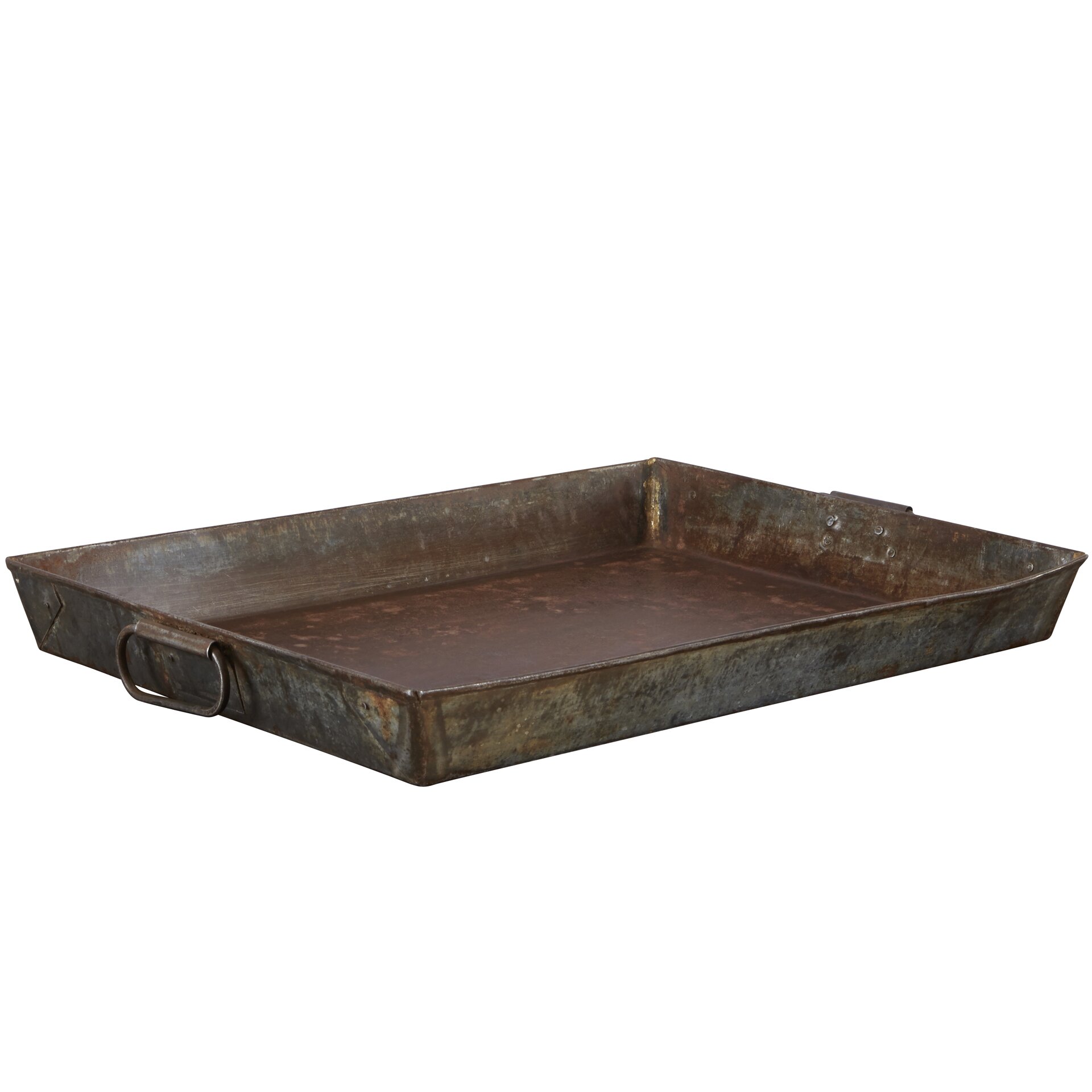 Mercury Row Rectangular Metal Serving Tray & Reviews | Wayfair