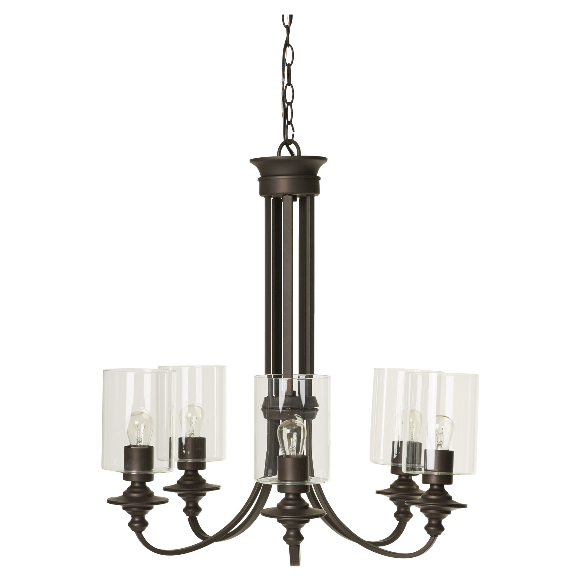 Mercury Row Zahra 5 Light Shaded Chandelier & Reviews | Wayfair