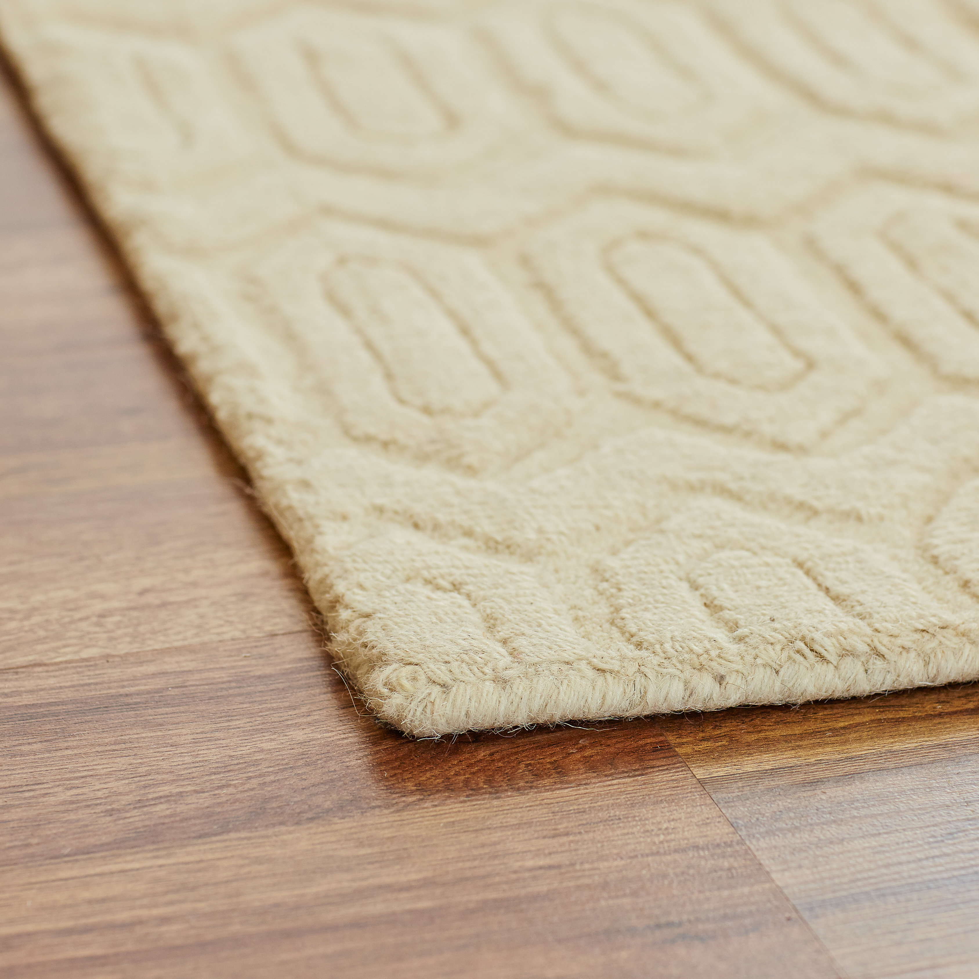 Mercury Row Adonis HandWoven Ivory Area Rug & Reviews Wayfair