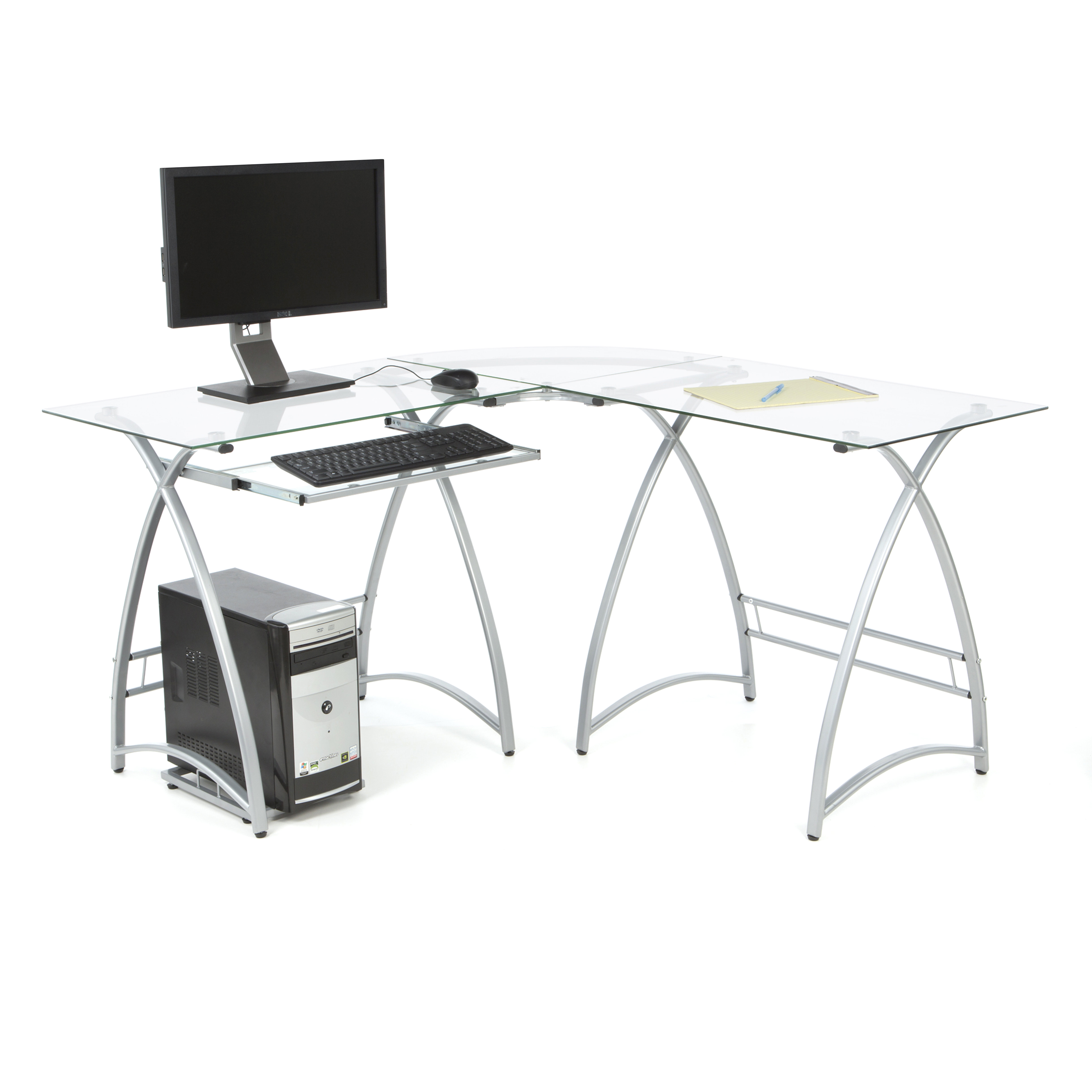 Mercury Row Oden LShaped Computer Desk & Reviews Wayfair
