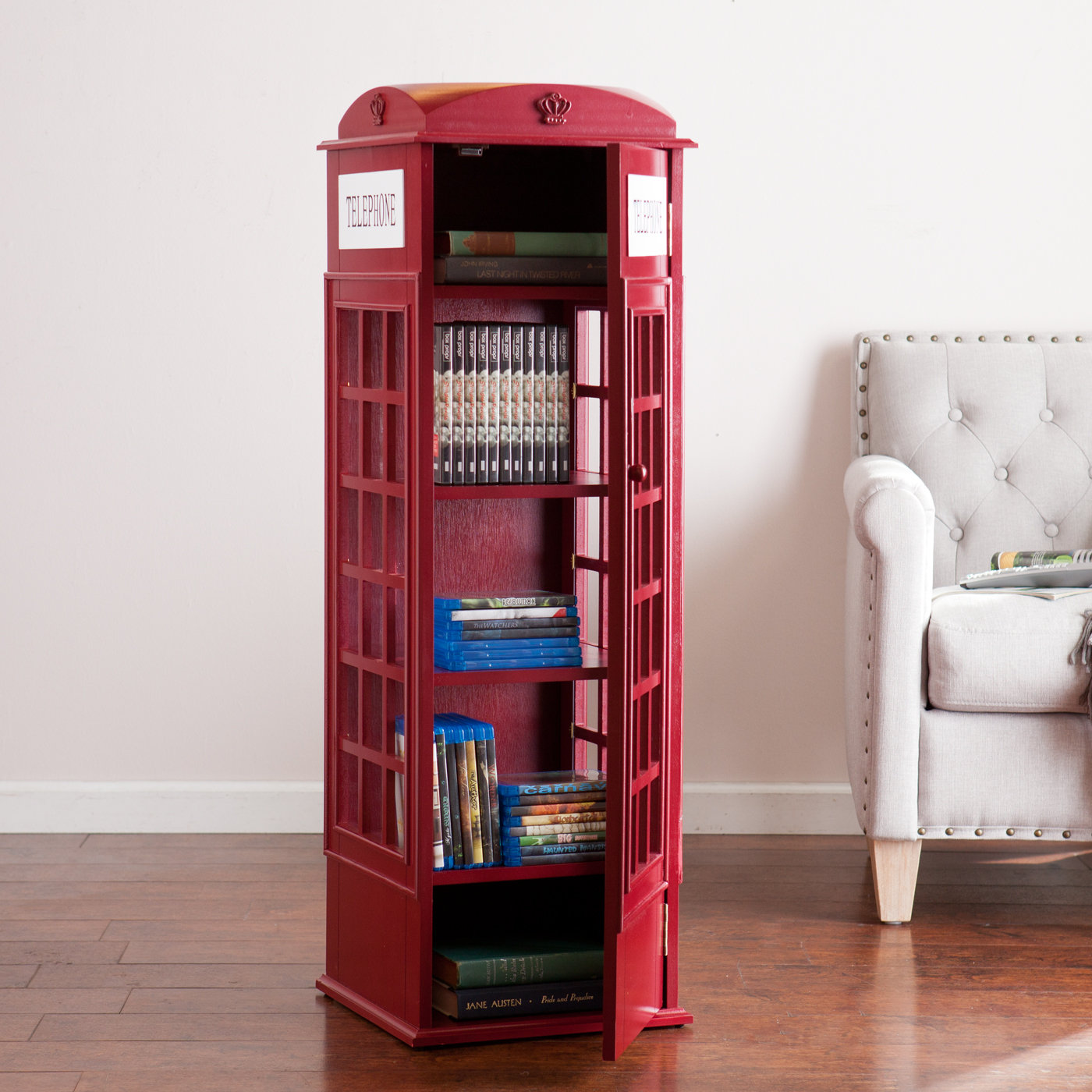 Mercury Row Angeles Phone Booth Storage & Reviews Wayfair