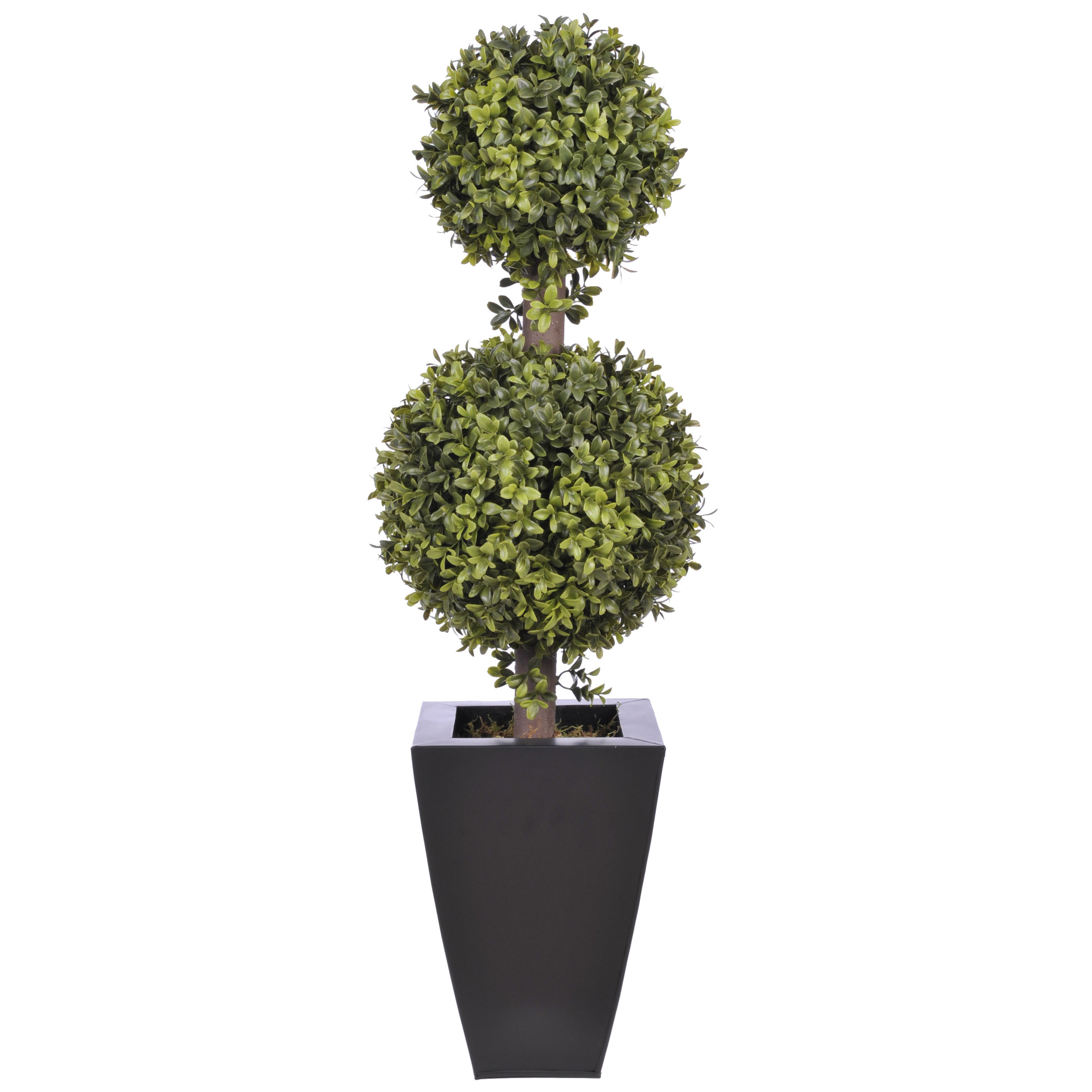 Mercury Row Artificial Double Ball Topiary in Pot & Reviews | Wayfair