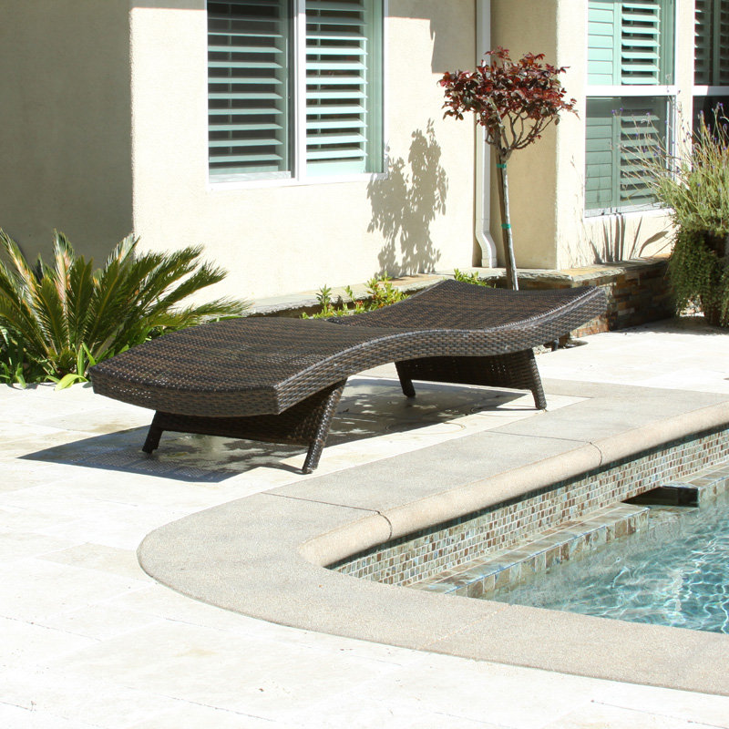 Mercury Row Athanasius Adjustable Chaise Lounge & Reviews Wayfair