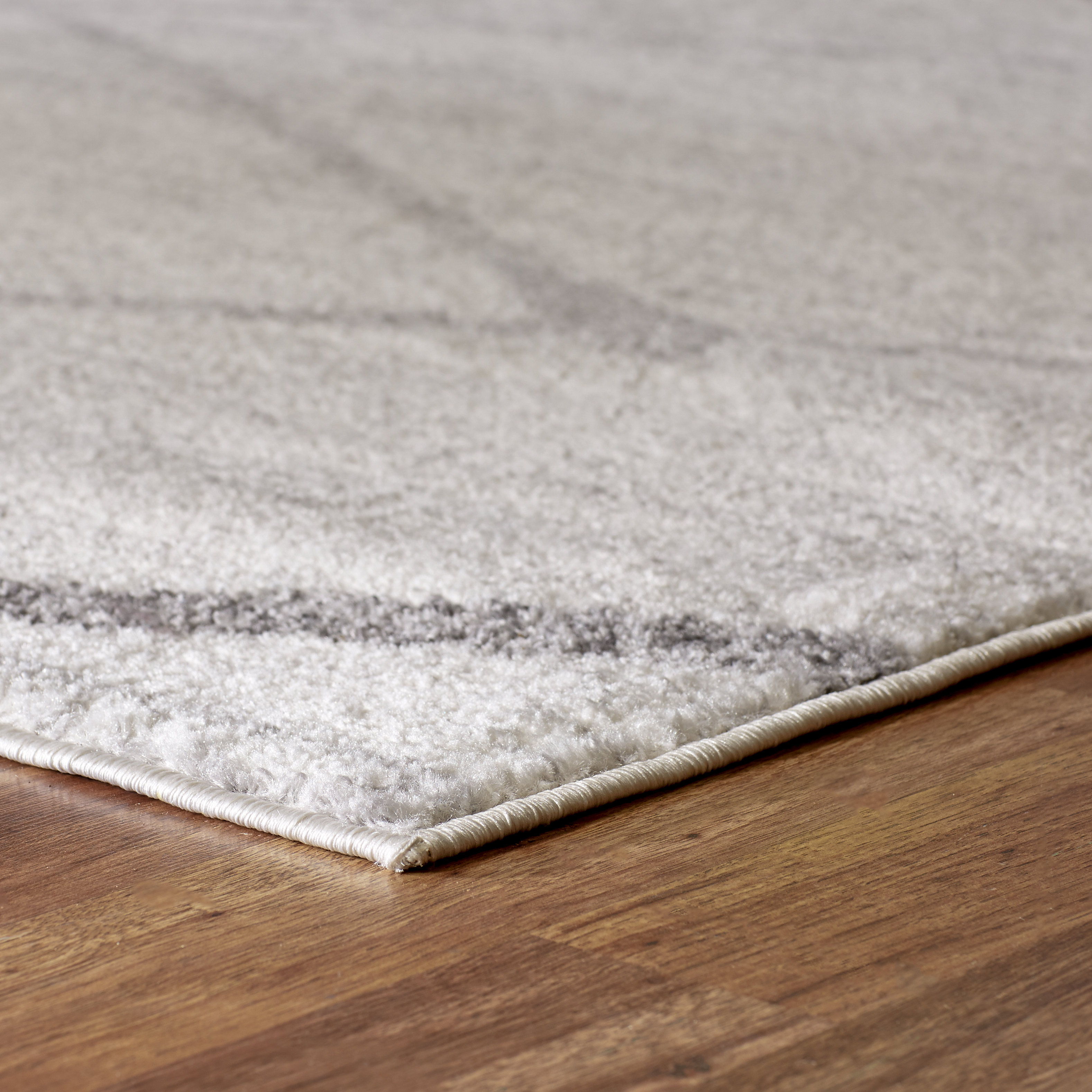 Mercury Row Azha Broken Lattice Light Gray Area Rug & Reviews Wayfair