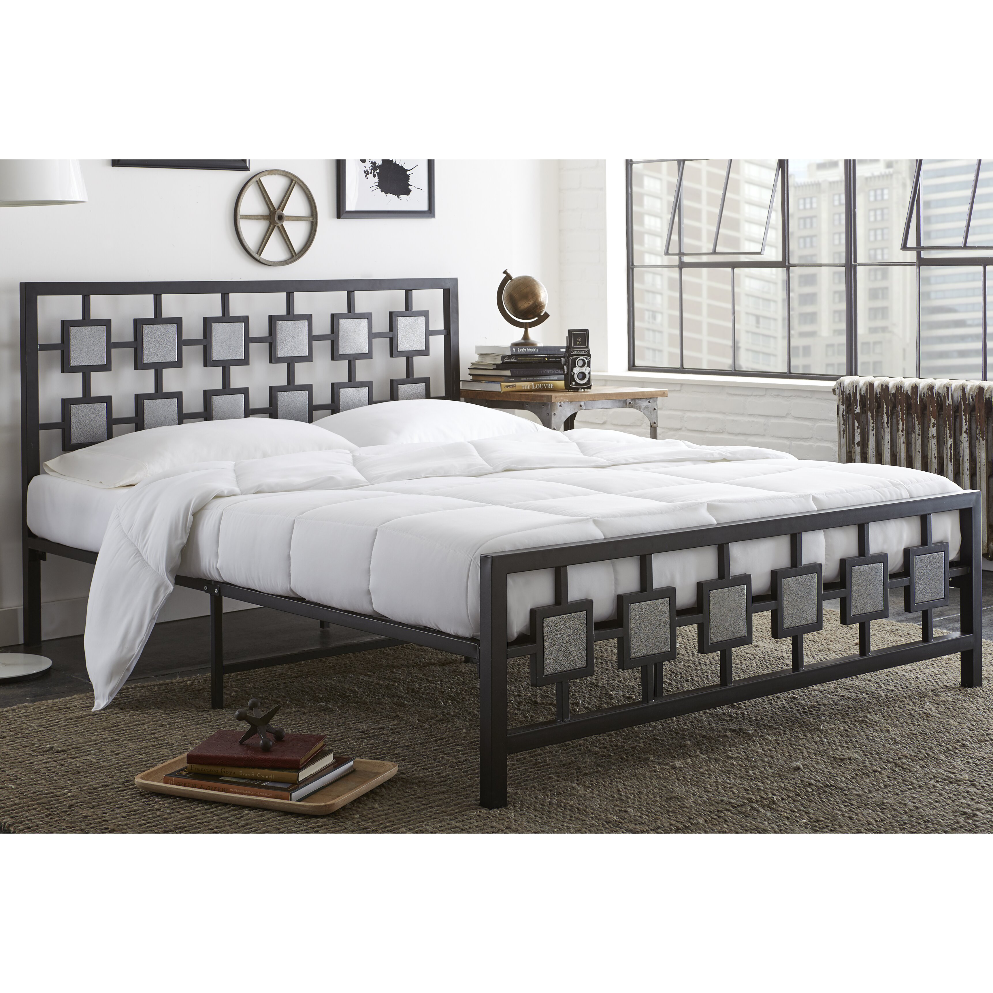 Masten platform bedroom set mercury row bed