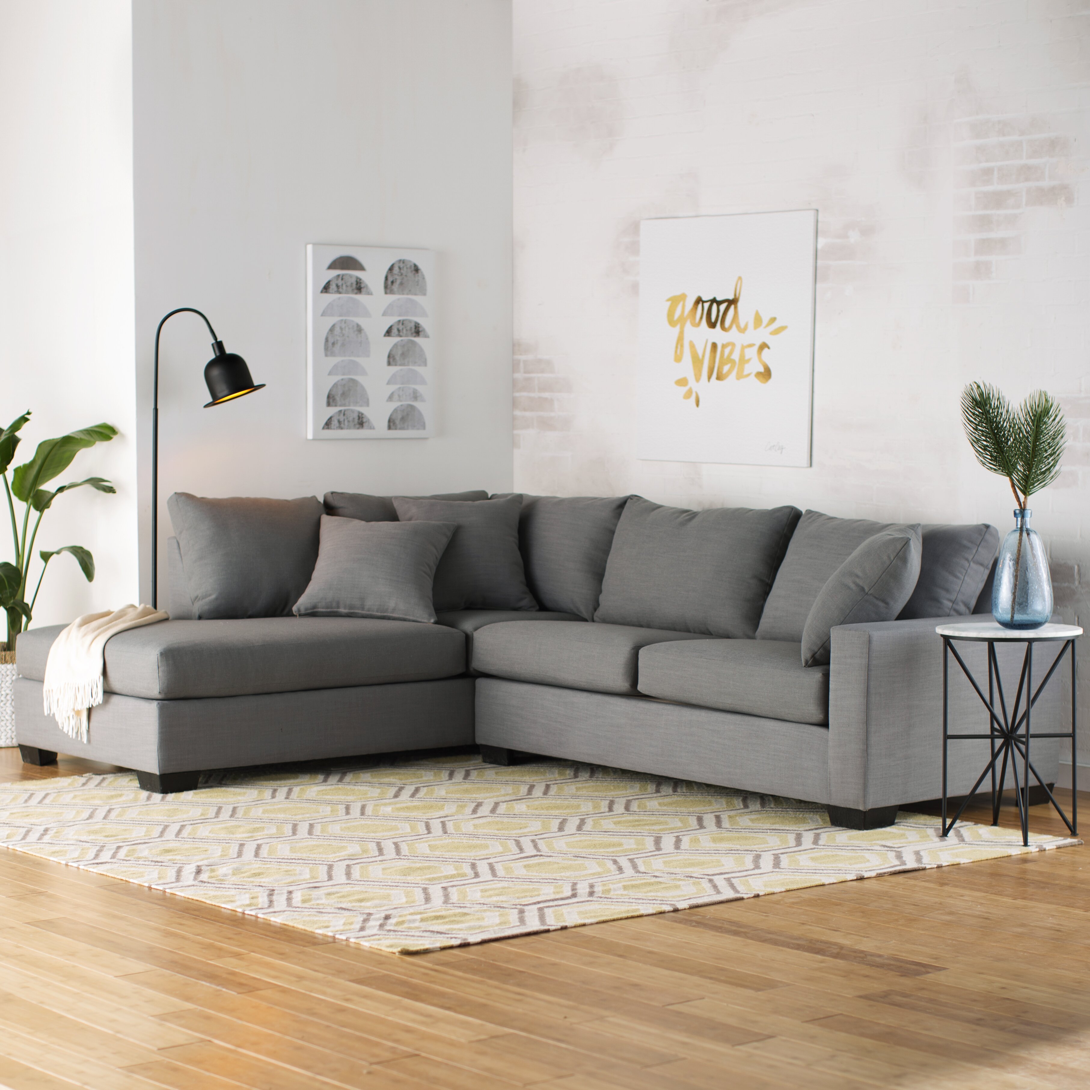 Mercury Row Hannah Sectional & Reviews | Wayfair