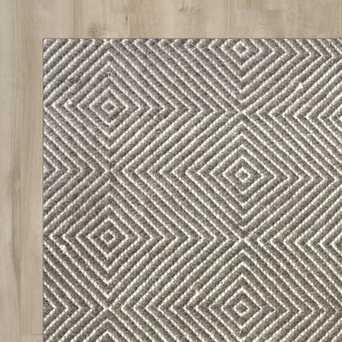 Mercury Row Marcelo Flat Woven Gray Area Rug & Reviews Wayfair