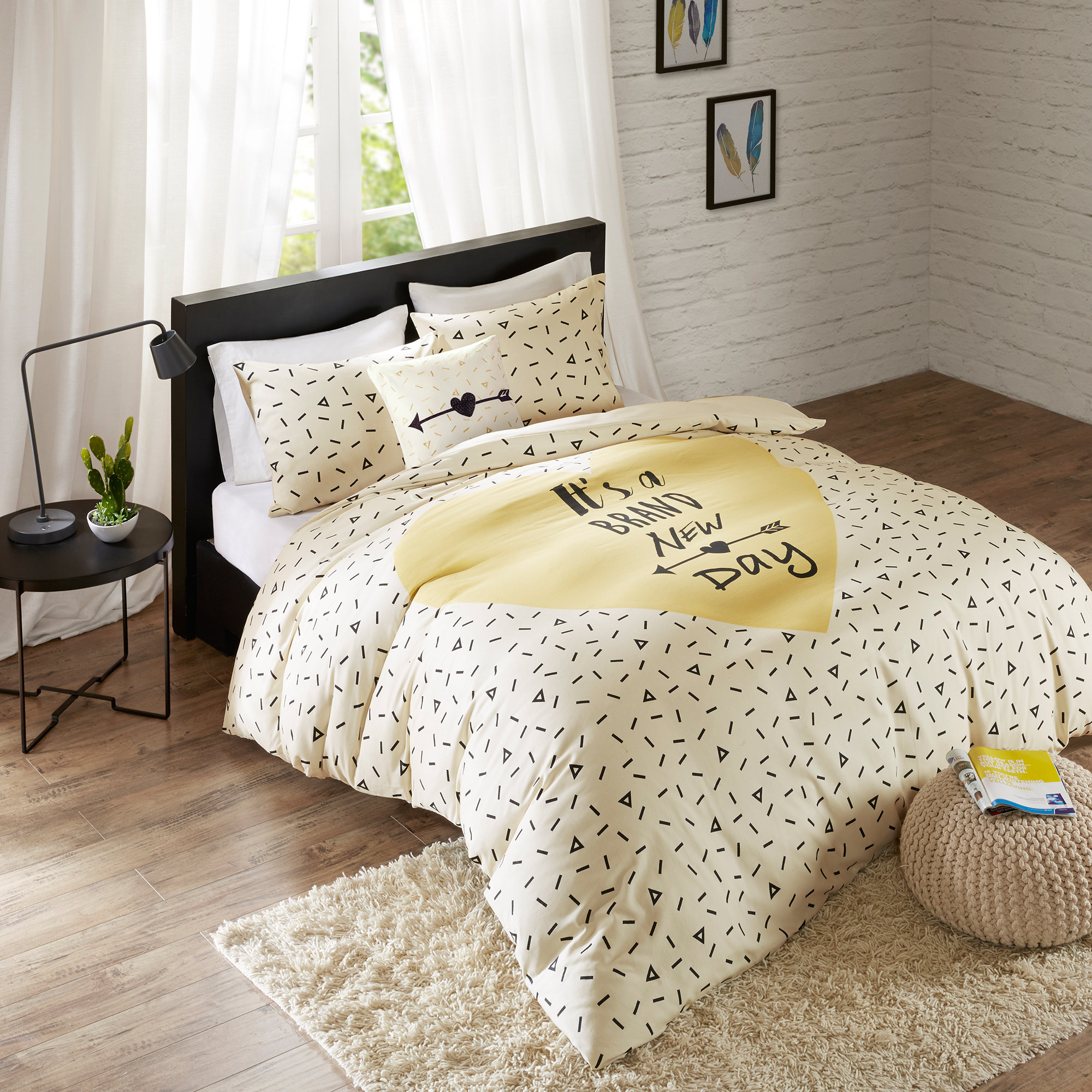 Mercury Row Blea 4 Piece Duvet Cover Set Wayfair Mercury Row Blea 4 Piece Duvet Cover Set