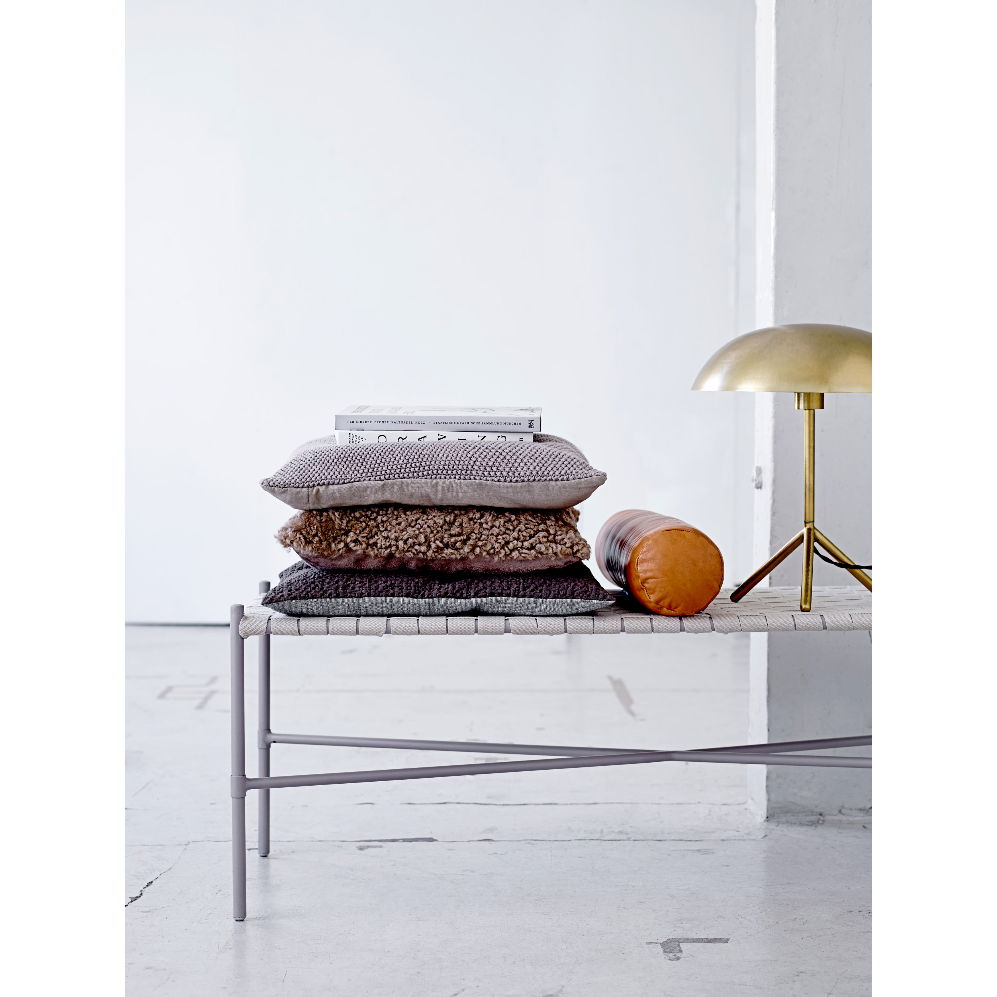 Mercury Row Beckner Metal Entryway Bench Wayfair