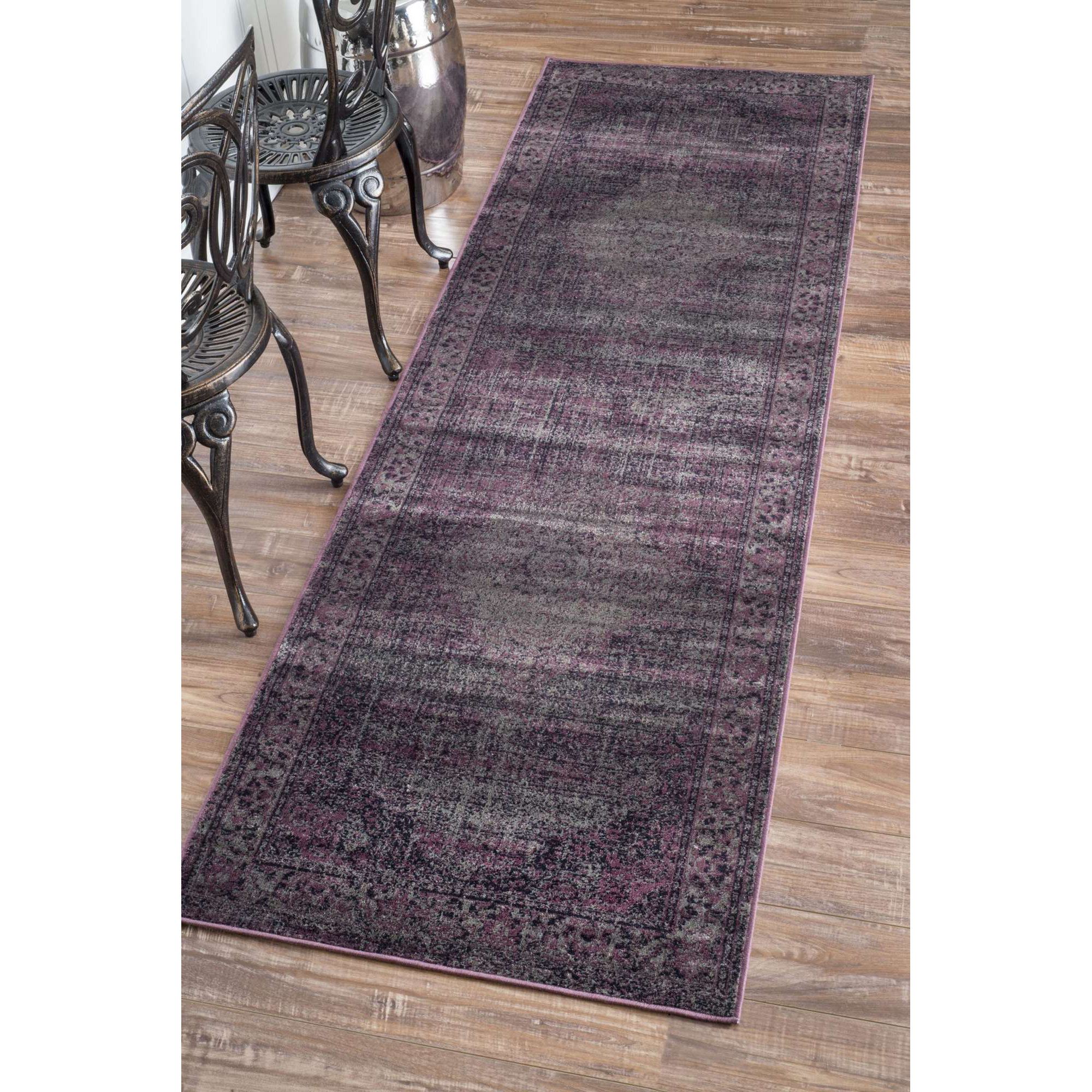 Mercury Row Purple Area Rug & Reviews Wayfair