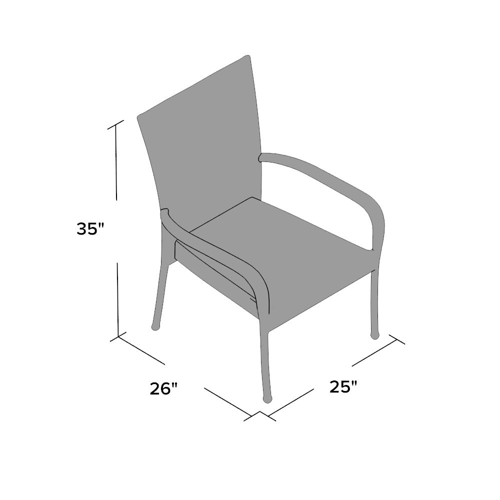 Mercury Row Cybill Outdoor Wicker Chair & Reviews Wayfair
