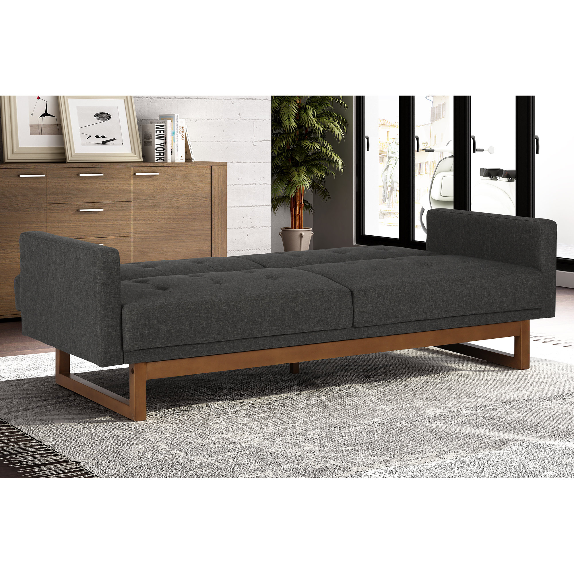 Mercury Row Smallwood Convertible Sofa & Reviews Wayfair