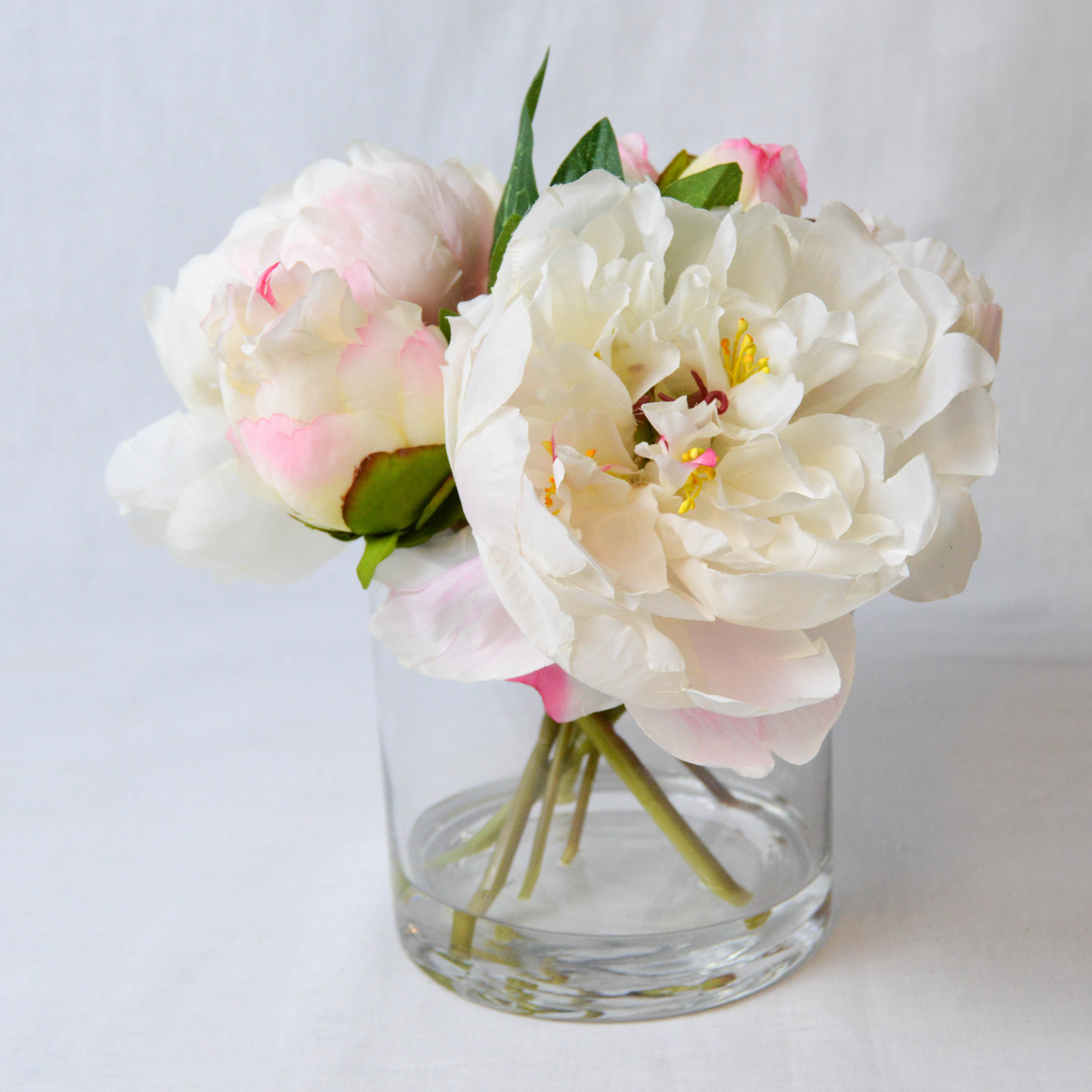 TC Floral Company Fresh Cut Faux Peony & Reviews Wayfair