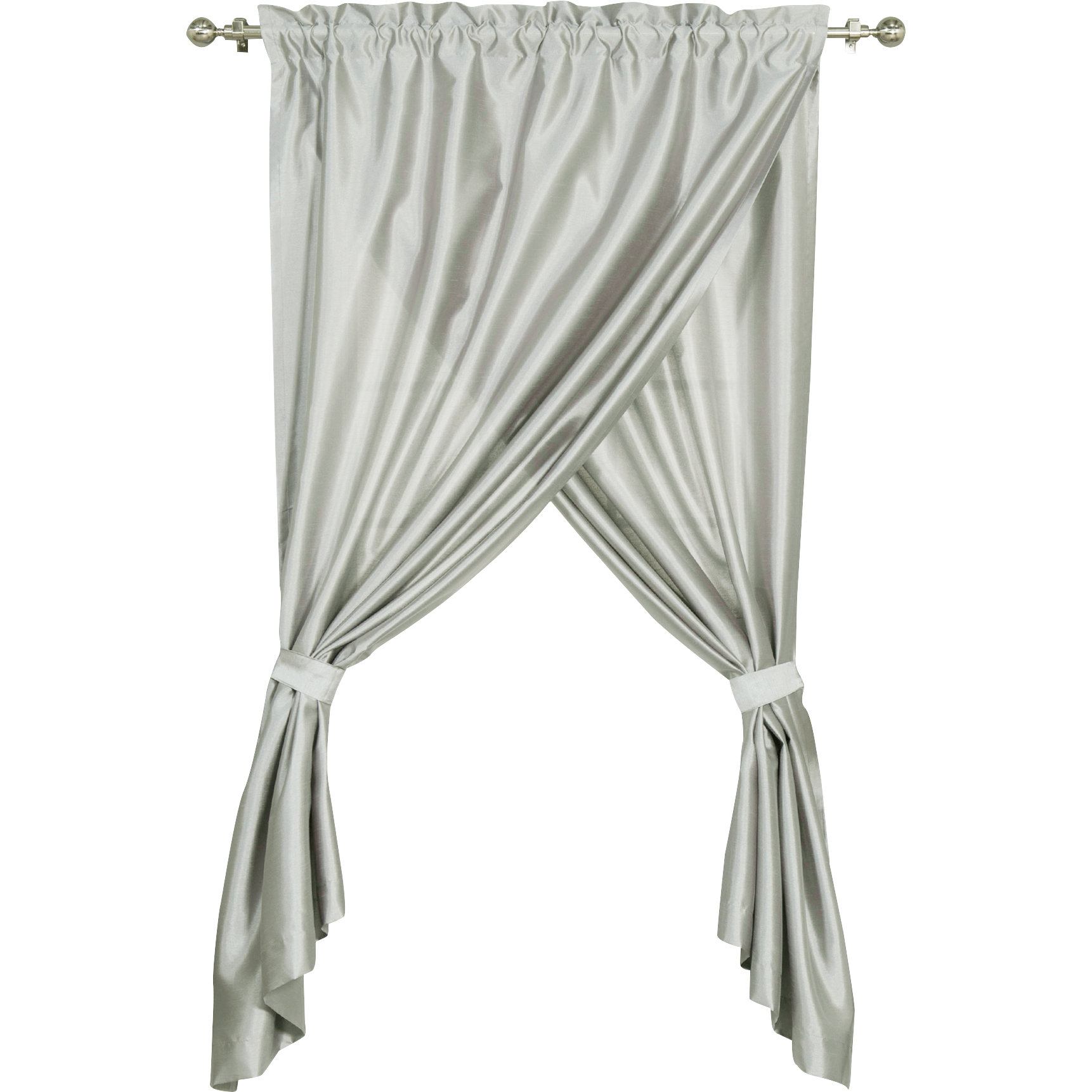 Best Home Fashion, Inc. Olivia Overlap Curtain Set & Reviews Wayfair