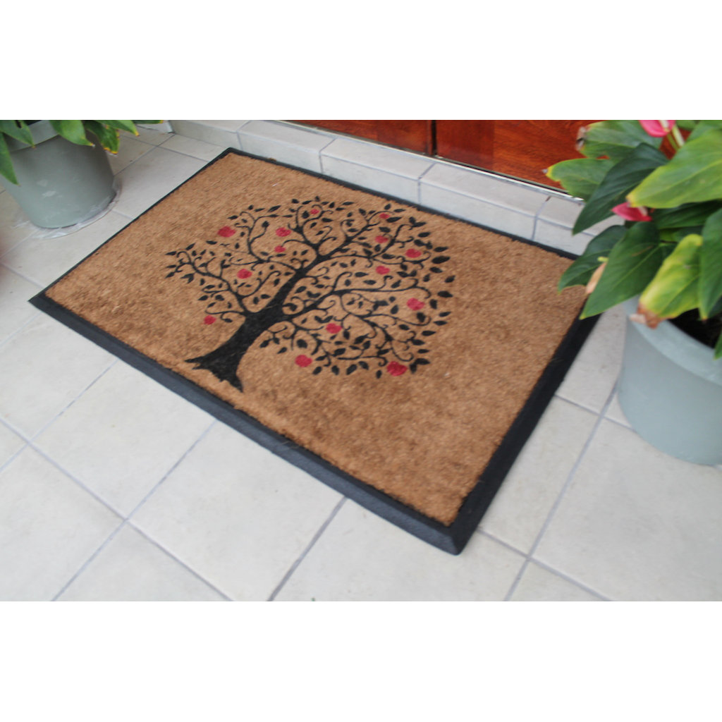 A1 Home Collections LLC Tree Double Doormat & Reviews Wayfair