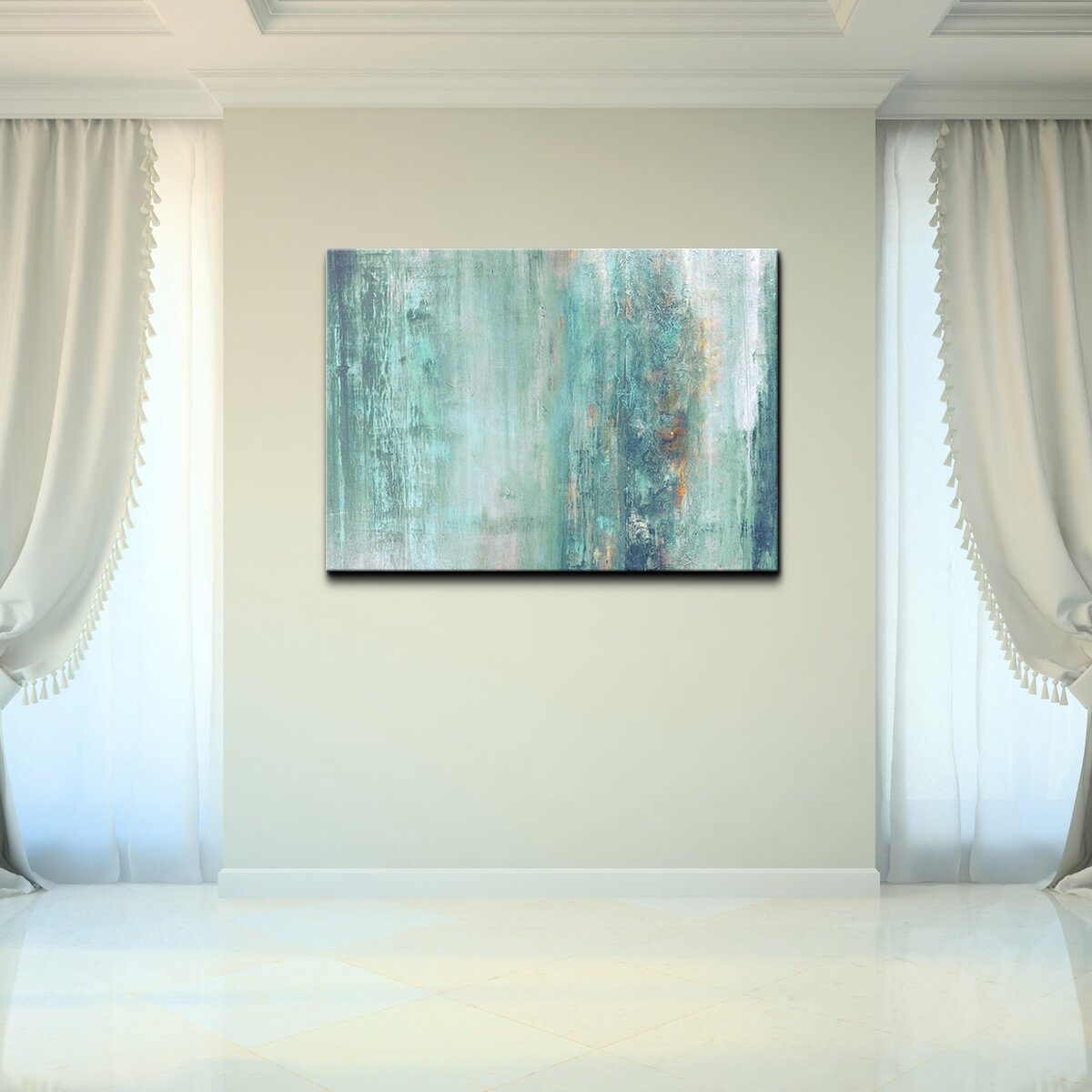 Ready2hangart 'Abstract Spa' Gallery Graphic Art On Wrapped Canvas ...