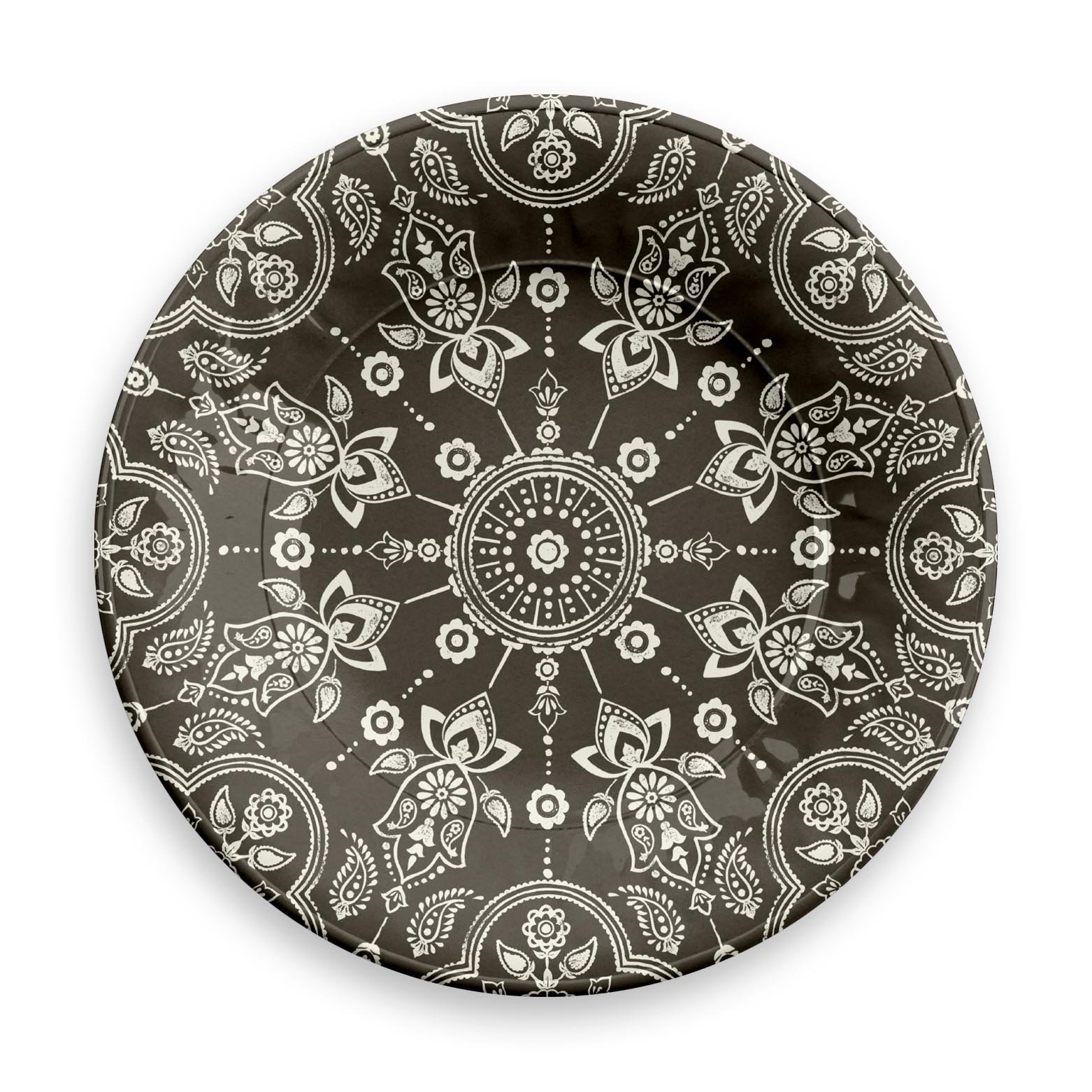 TarHong India Stamp Melamine 12 Piece Dinnerware Set & Reviews Wayfair