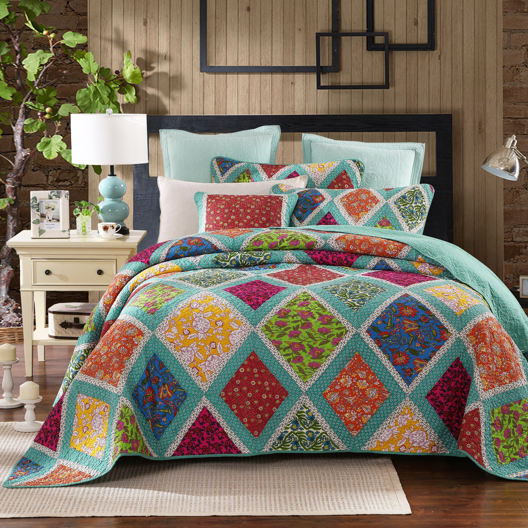 DaDa Bedding Fairy Forest Glade Quilt Set & Reviews Wayfair