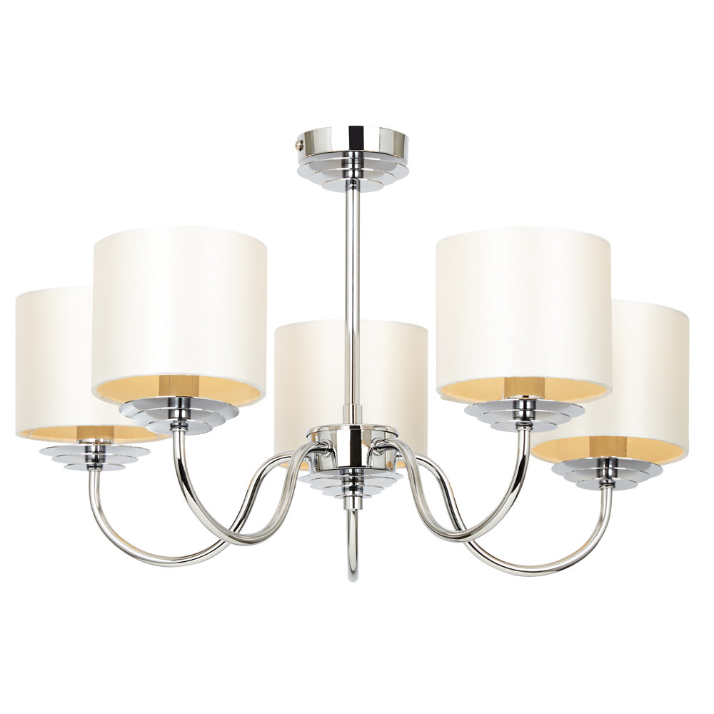 Pagazzi Lighting Dara 5 Light Chandelier Wayfair UK