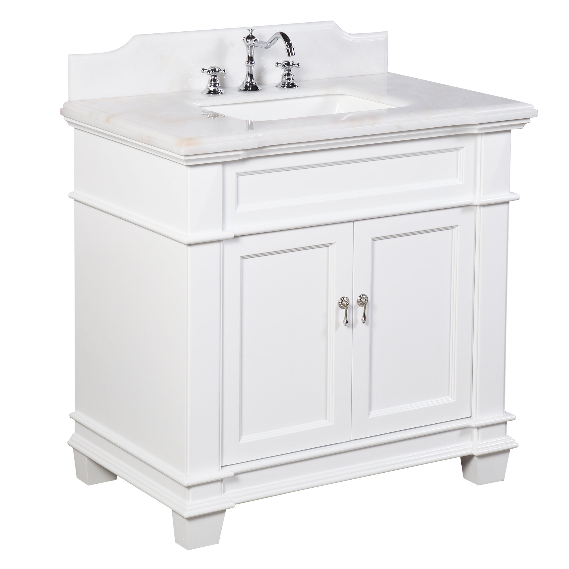 KBC Elizabeth 36" Single Bathroom Vanity Set & Reviews Wayfair
