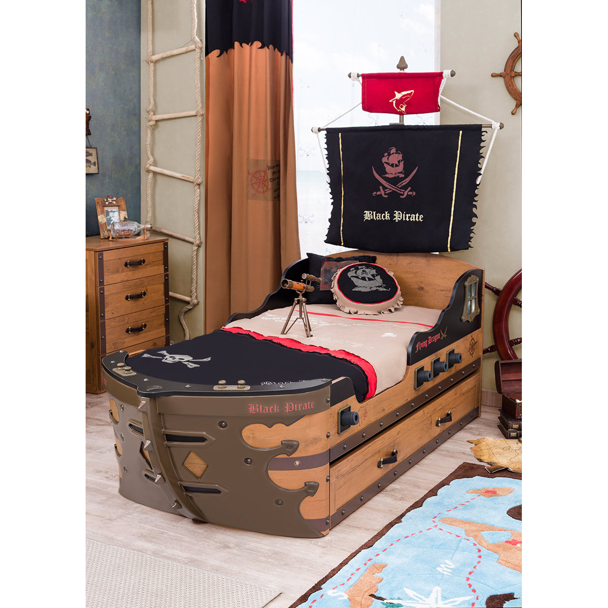 Кровать-корабль Pirate Cilek