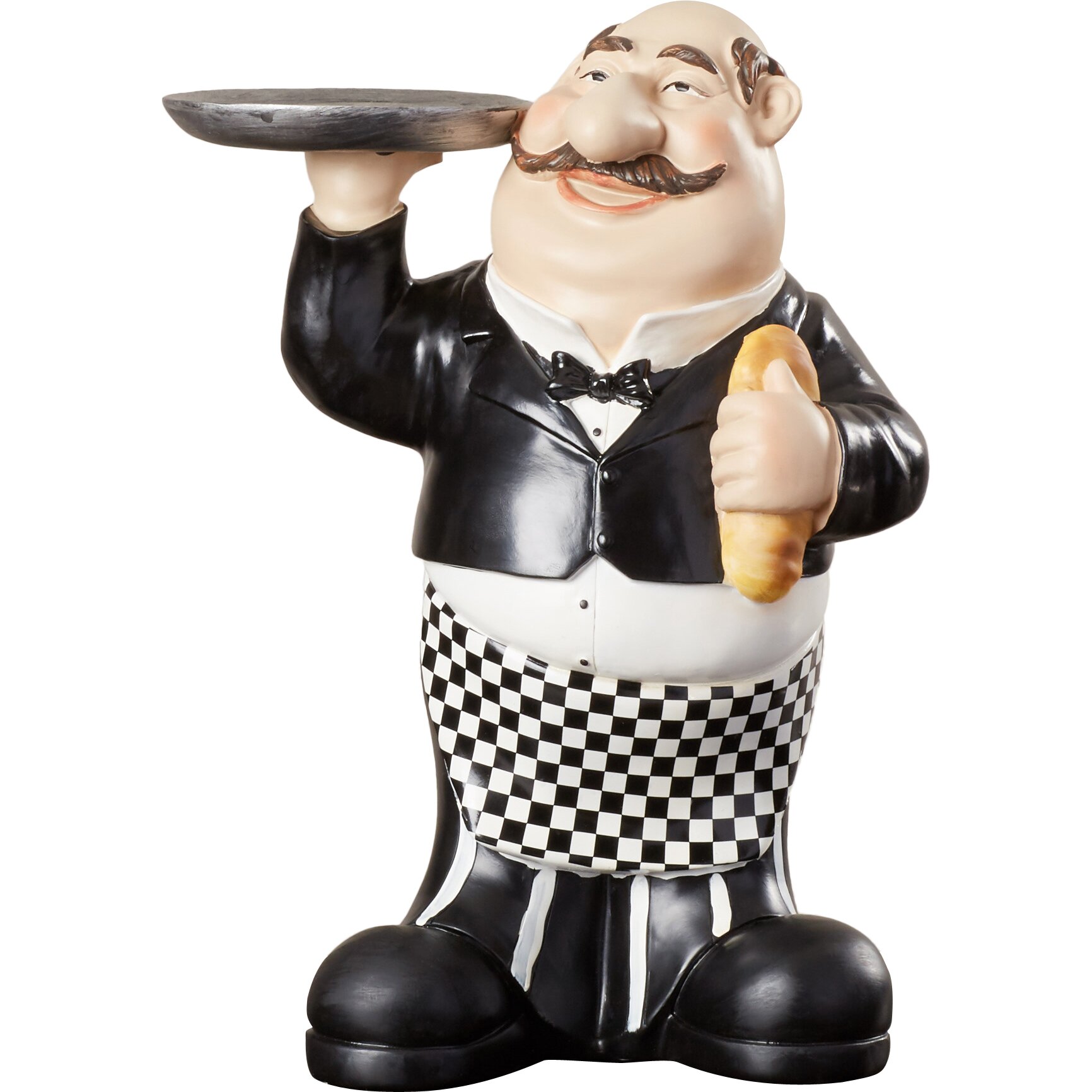 Red Barrel Studio Waiter Figurine & Reviews | Wayfair