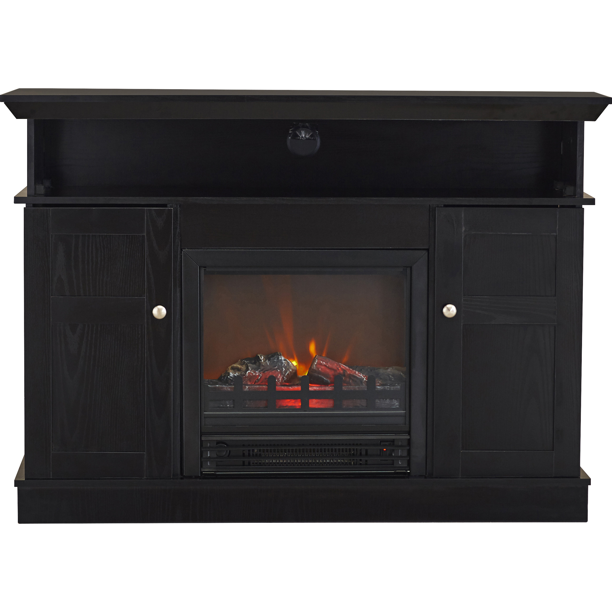 Red Barrel Studio Grand View 43.63" TV Stand with Electric Fireplace