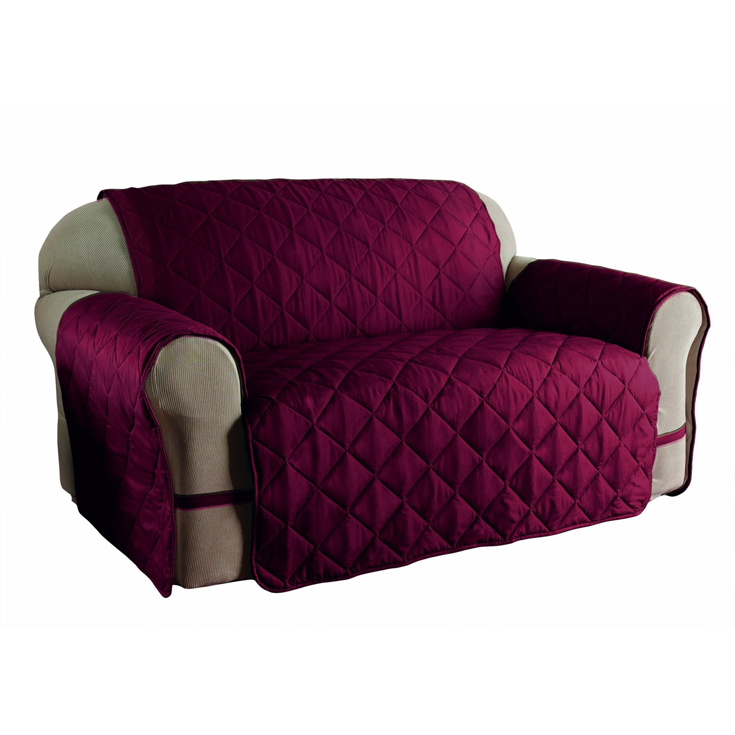 Red Barrel Studio DuVig Loveseat Slipcover & Reviews Wayfair
