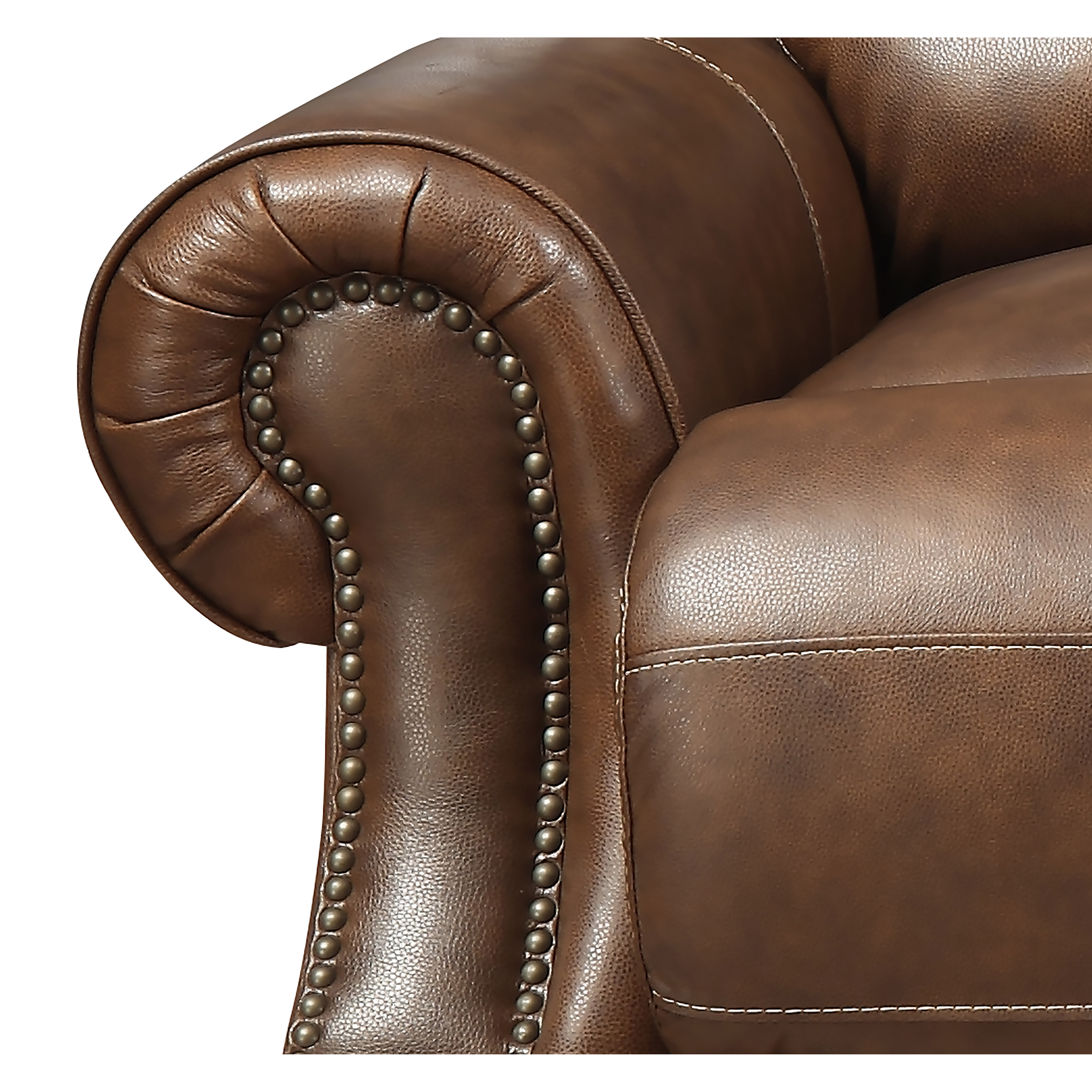 Red Barrel Studio Crete Power Motion Leather Reclining Sofa & Reviews