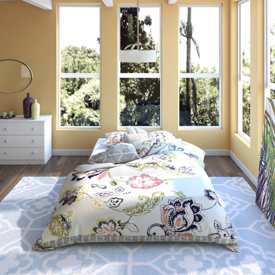 Red Barrel Studio Angel 5 Piece Reversible Comforter Set & Reviews Wayfair