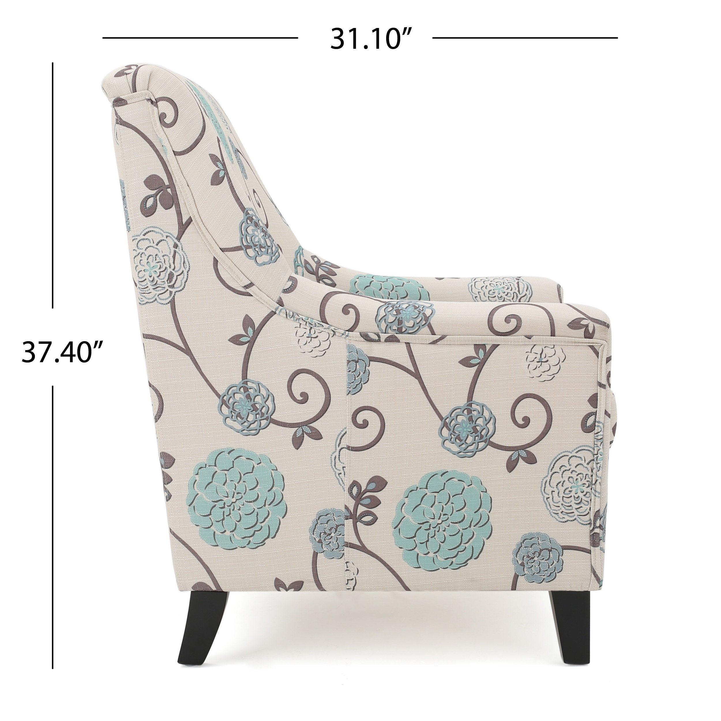 Red Barrel Studio Belmont Fabric Club Chair Wayfair