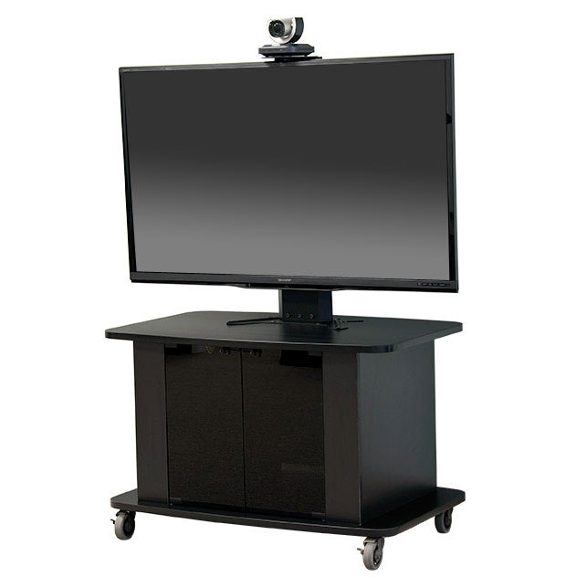 VFI Mobile AV Cart with Single Monitor Mount & Reviews Wayfair